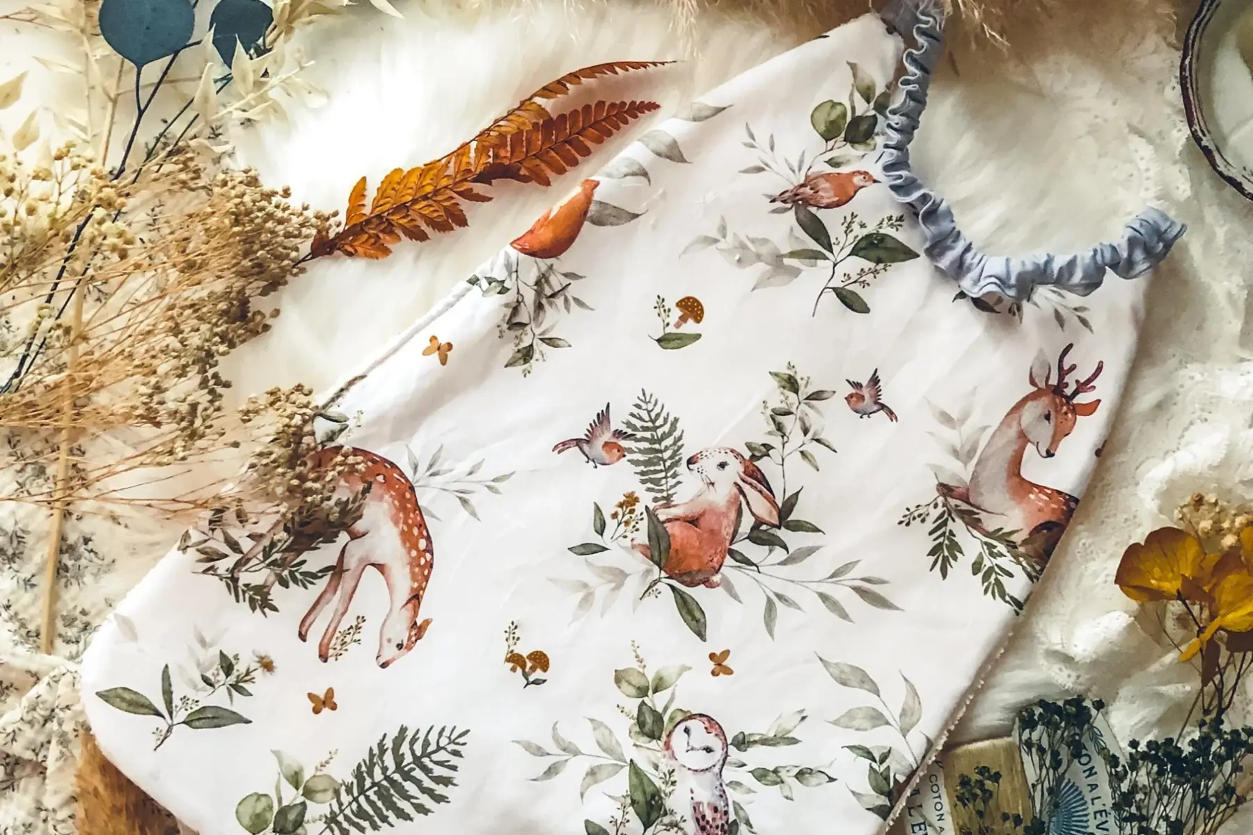 serviette de table/cantine 18 mois / 3 ans