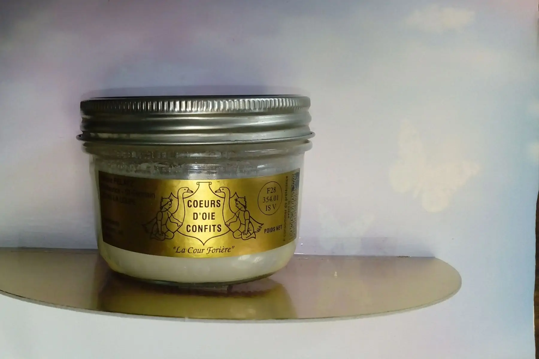 Cœurs d'oie confits par 5