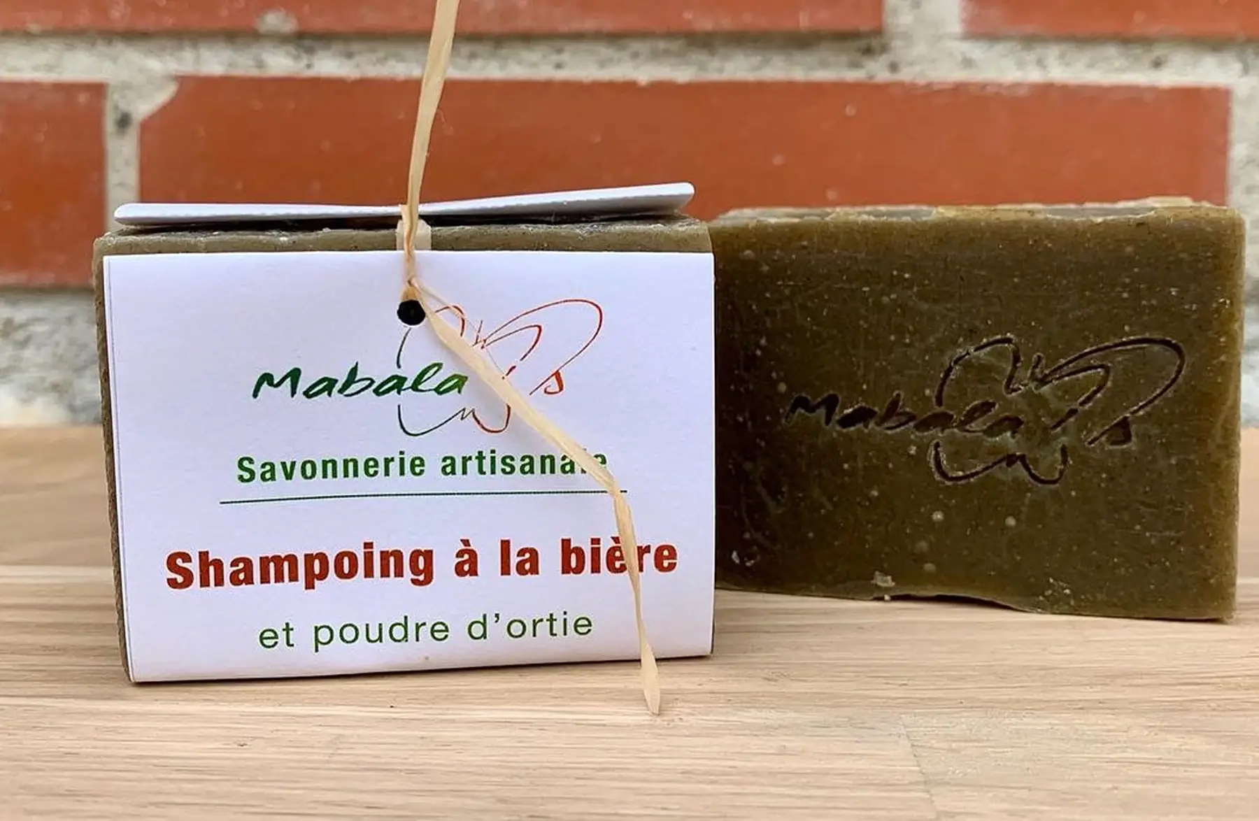 shampoing à la bière & poudre d'ortie