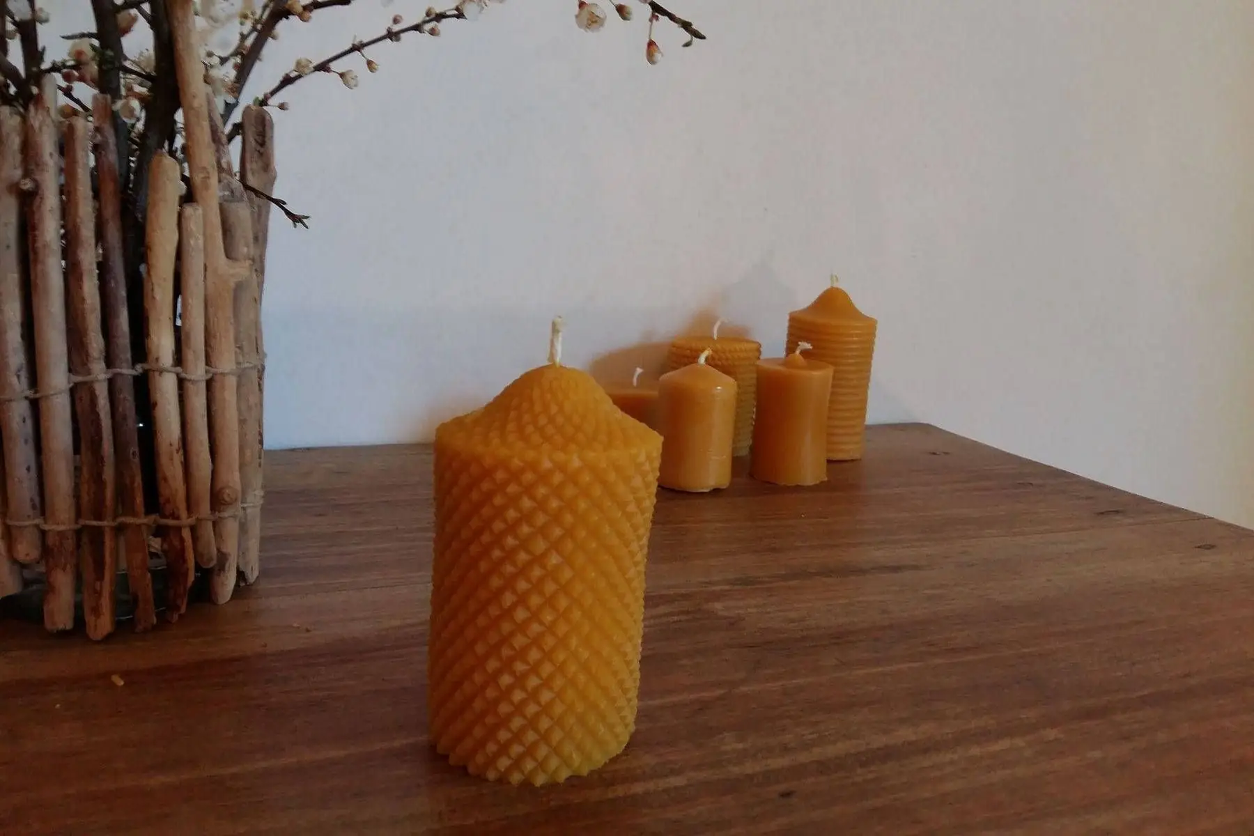 bougie "pilier à pointe"