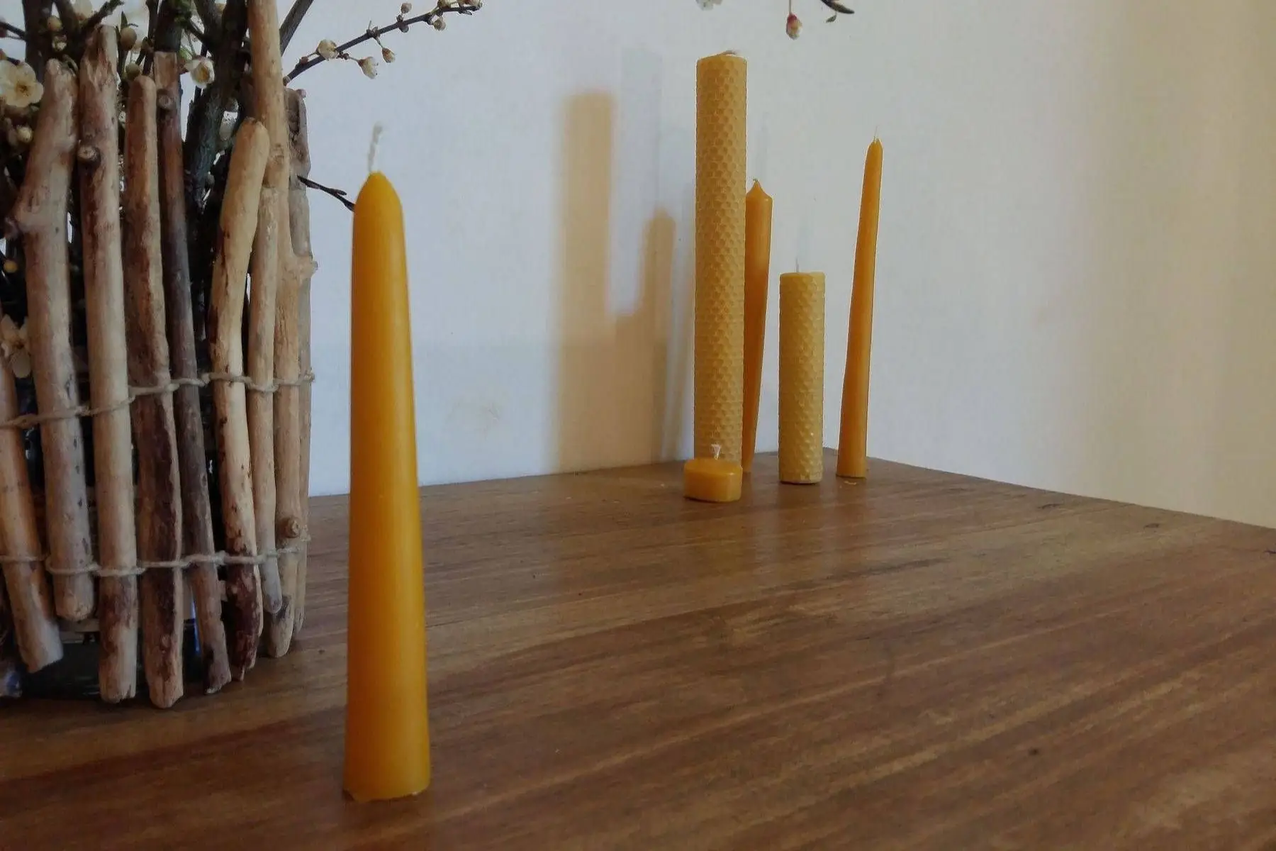 bougie "petit cierge conique"