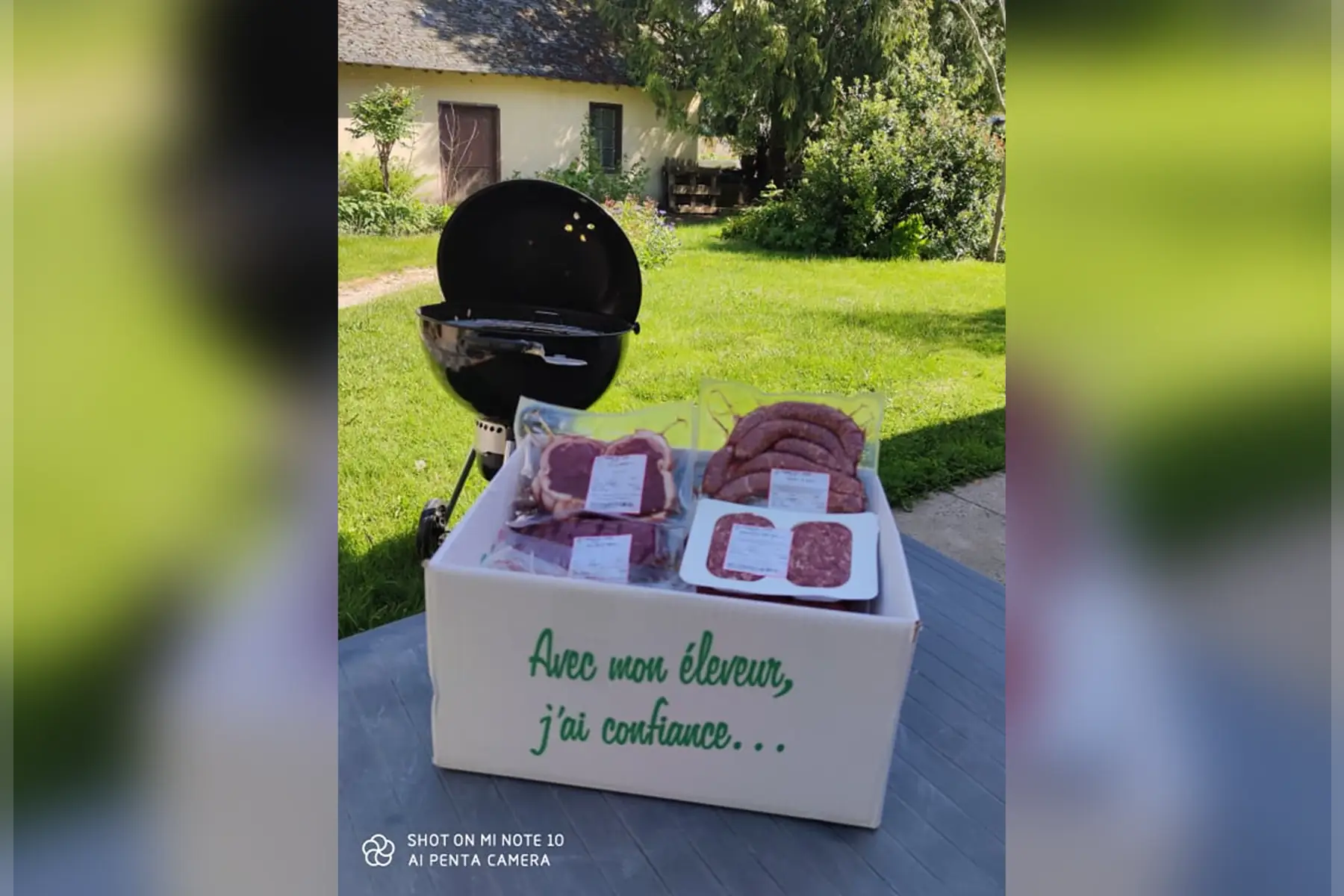 colis boeuf salers barbecue