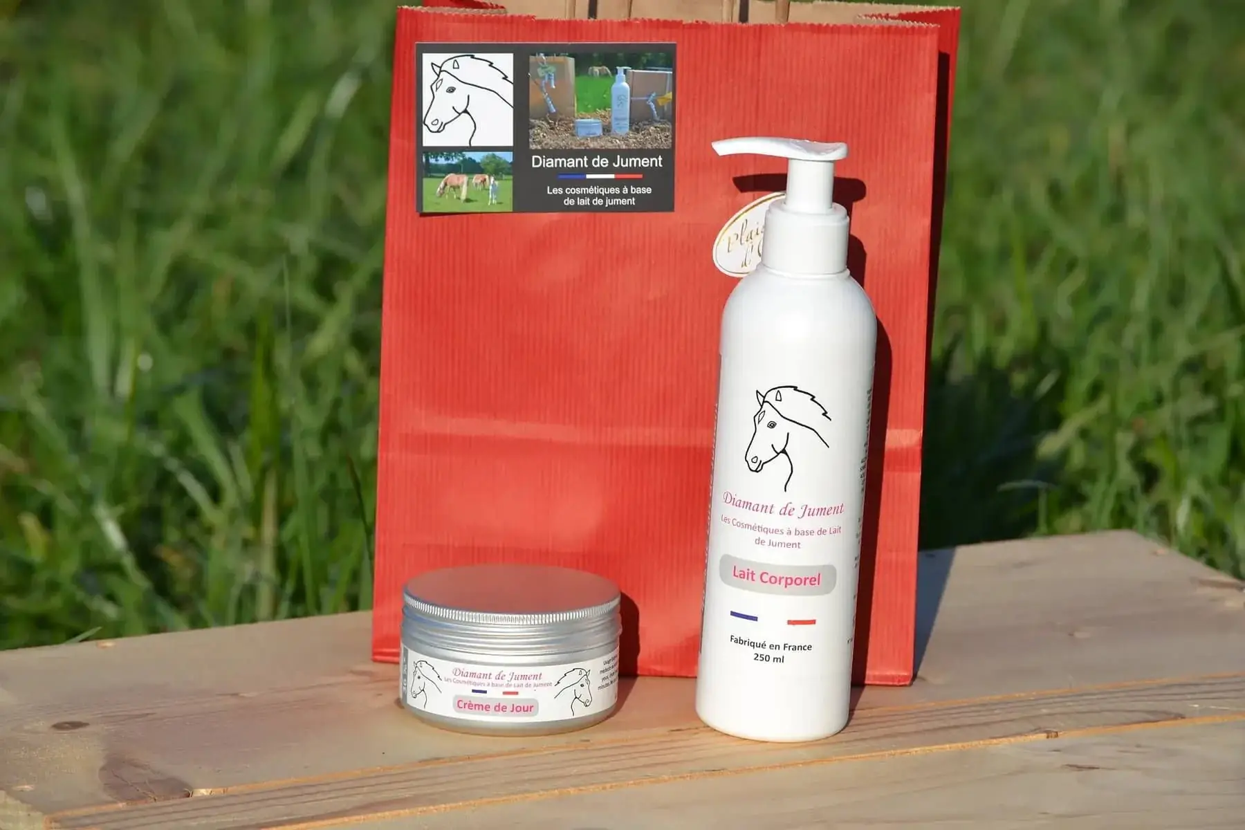 sachet soins de la peau