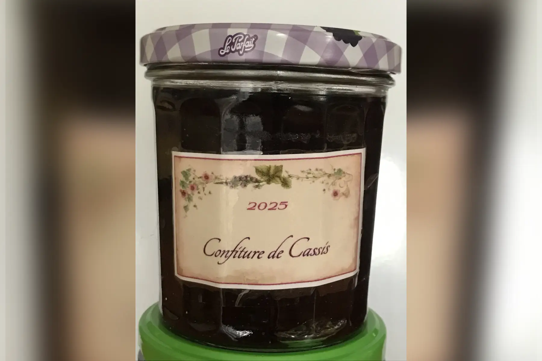 Confiture de cassis (non certifiée AB)