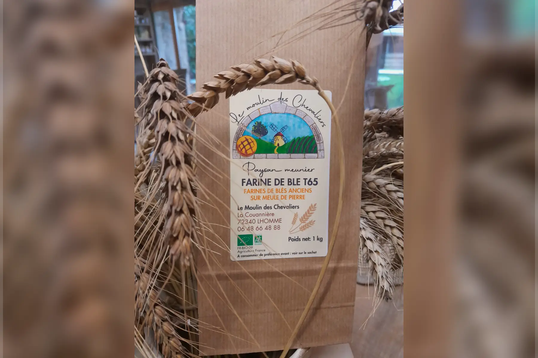 Farine blés anciens T65