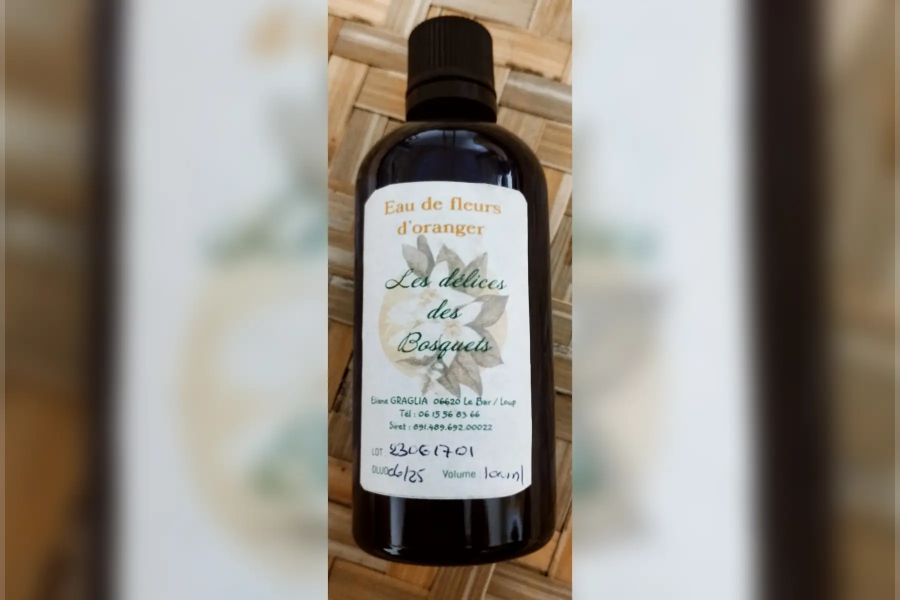 eau de fleur d'oranger