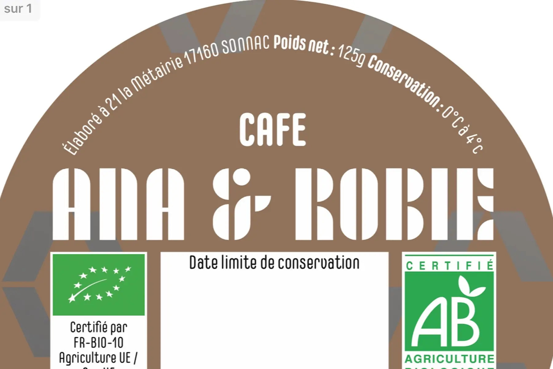 yaourt aromatisé café