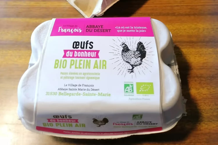 6 oeufs bio plein air