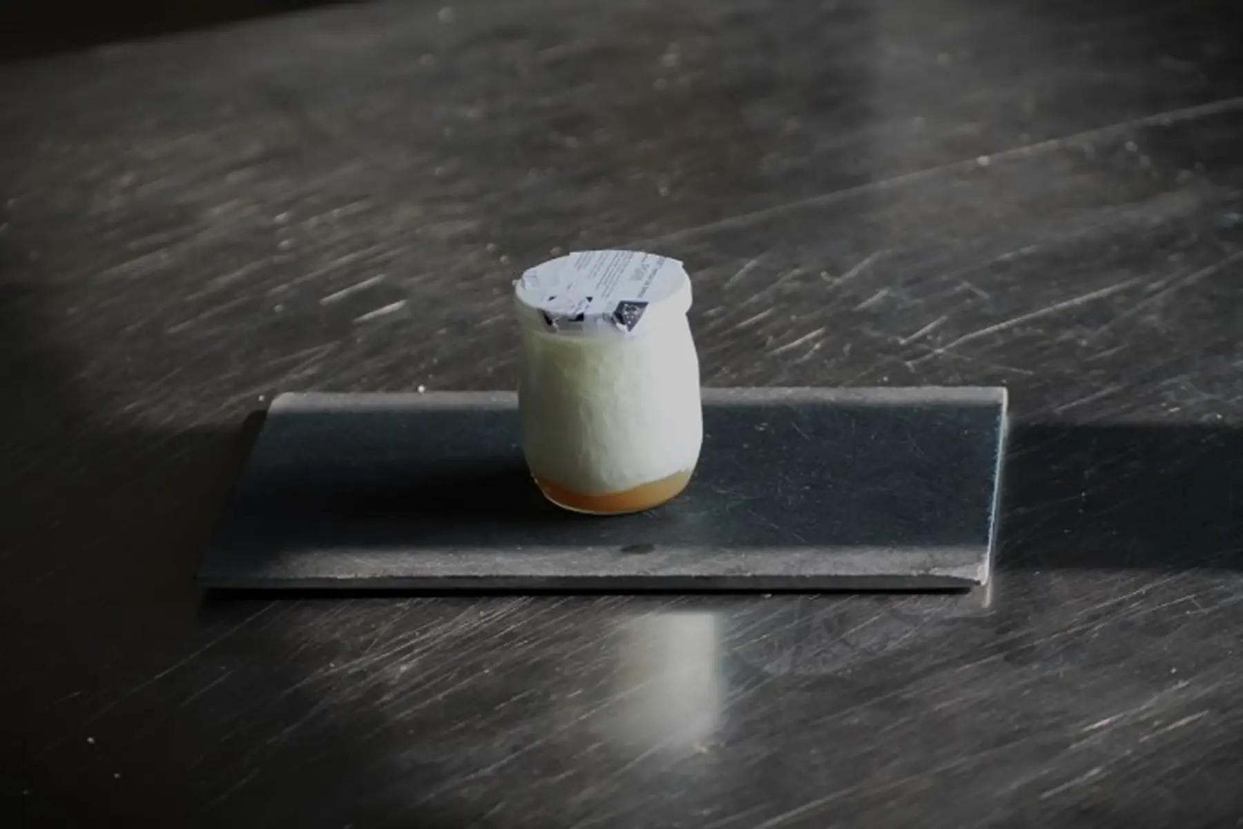 yaourt poire bicouche