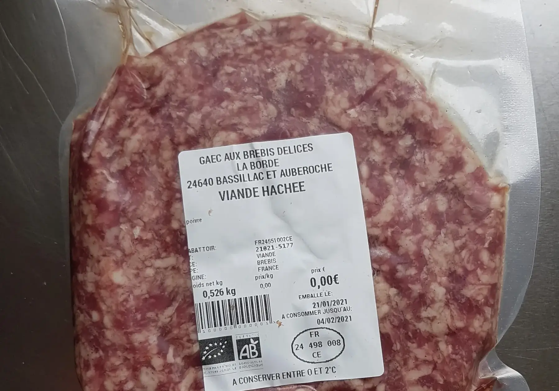 viande hachée