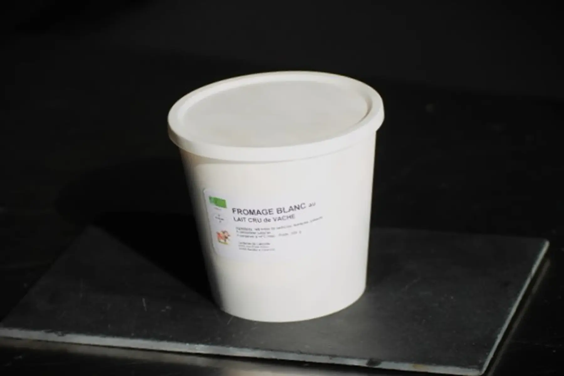 fromage blanc au lait thermisé  de vache - 500 g