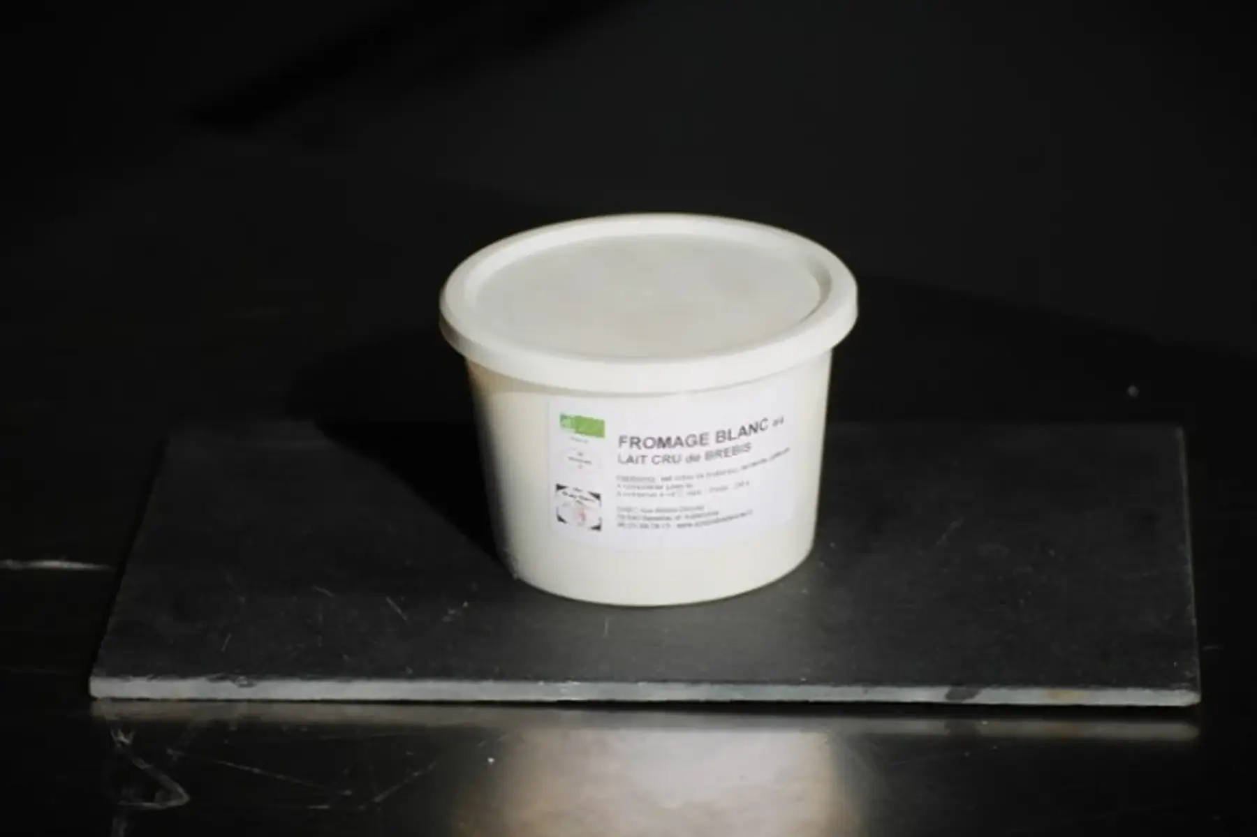 fromage blanc de brebis au lait cru 250 g