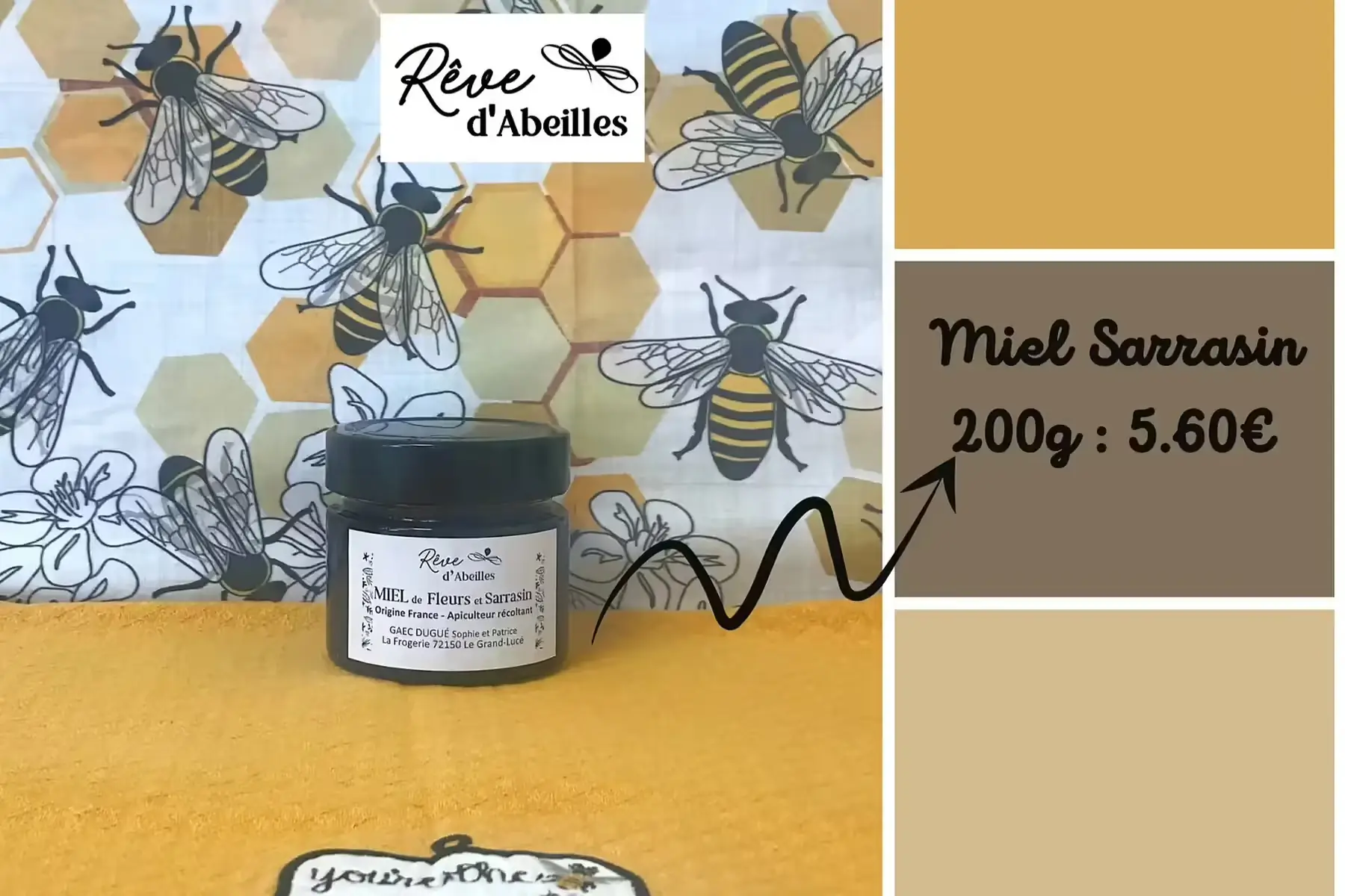 miel de sarrasin 200g