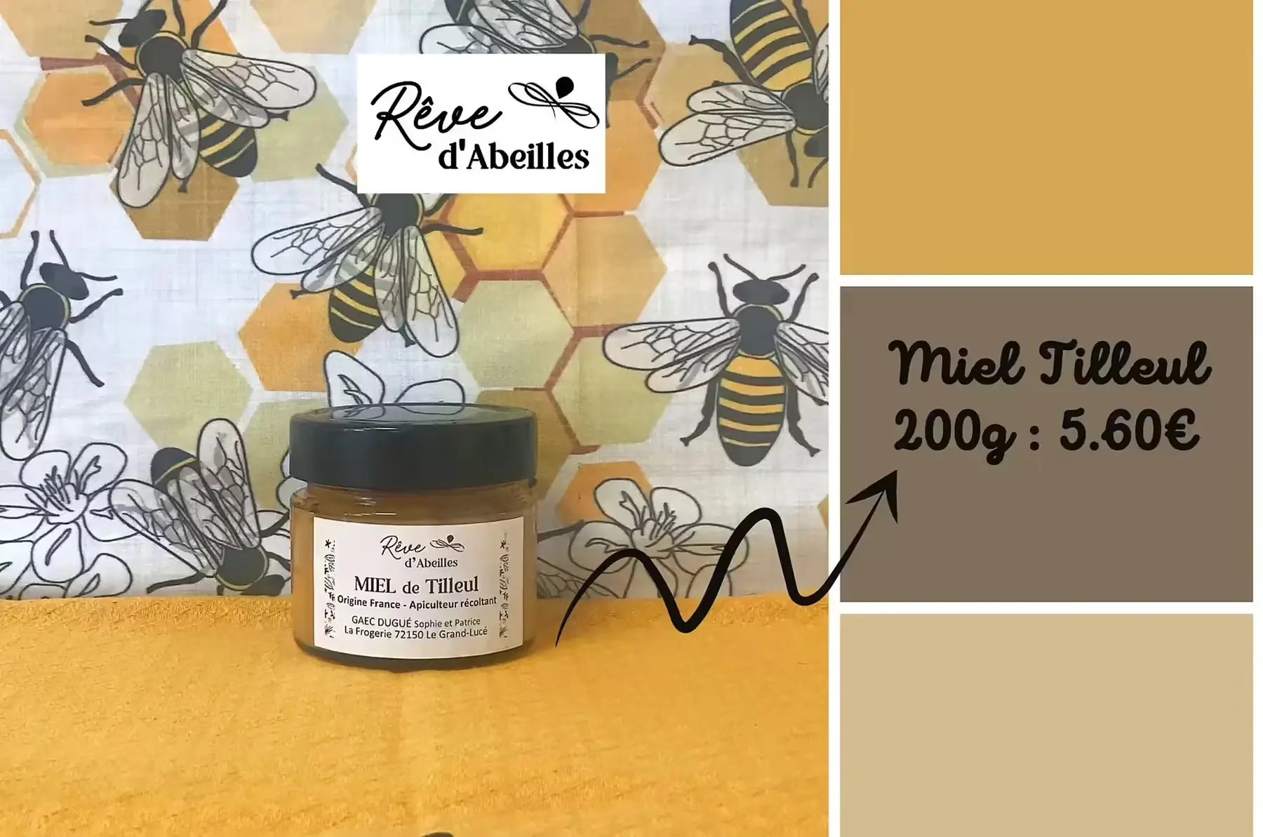 miel de tilleul 200g