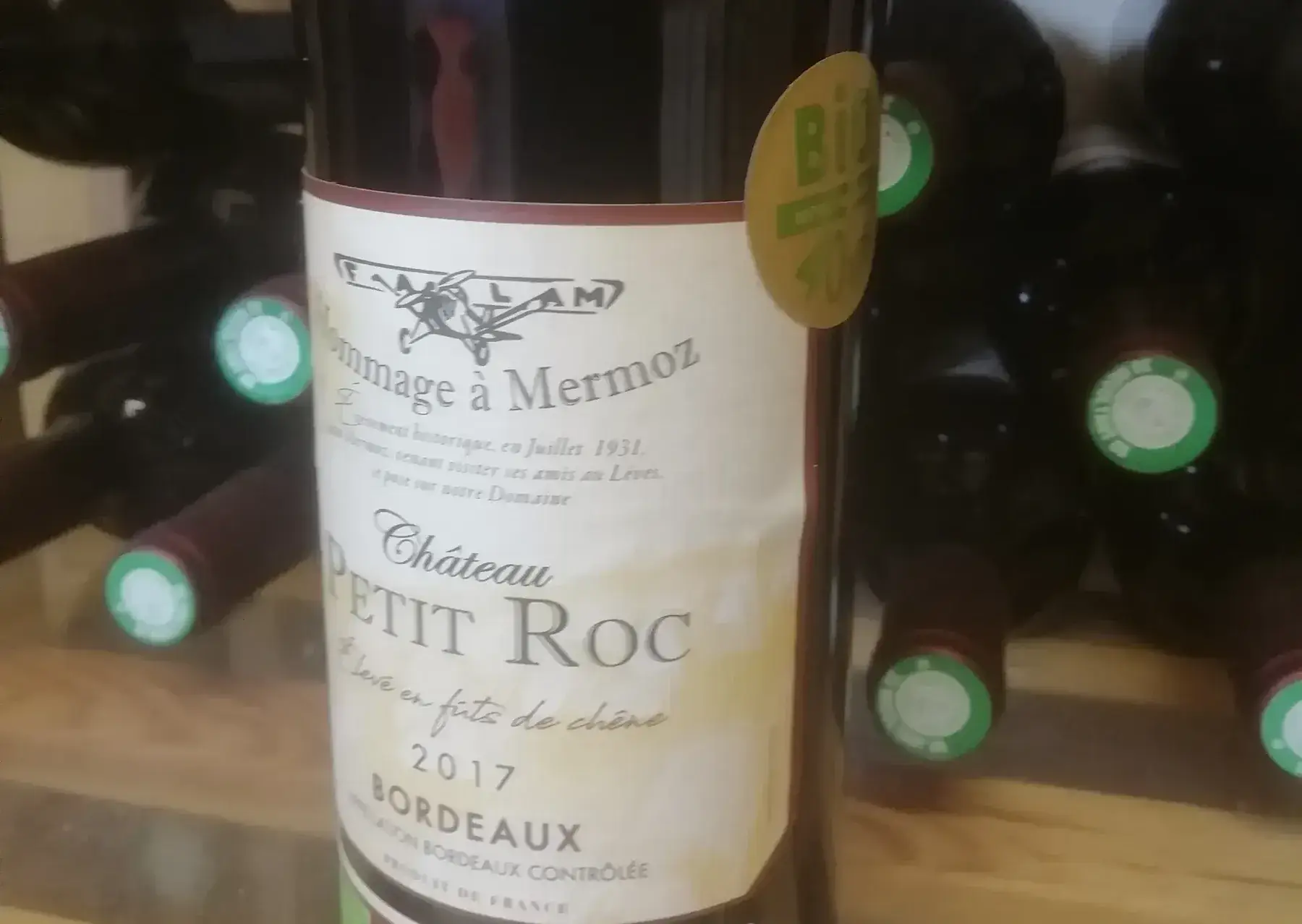 chateau petit roc mermoz bordeaux rouge 2017