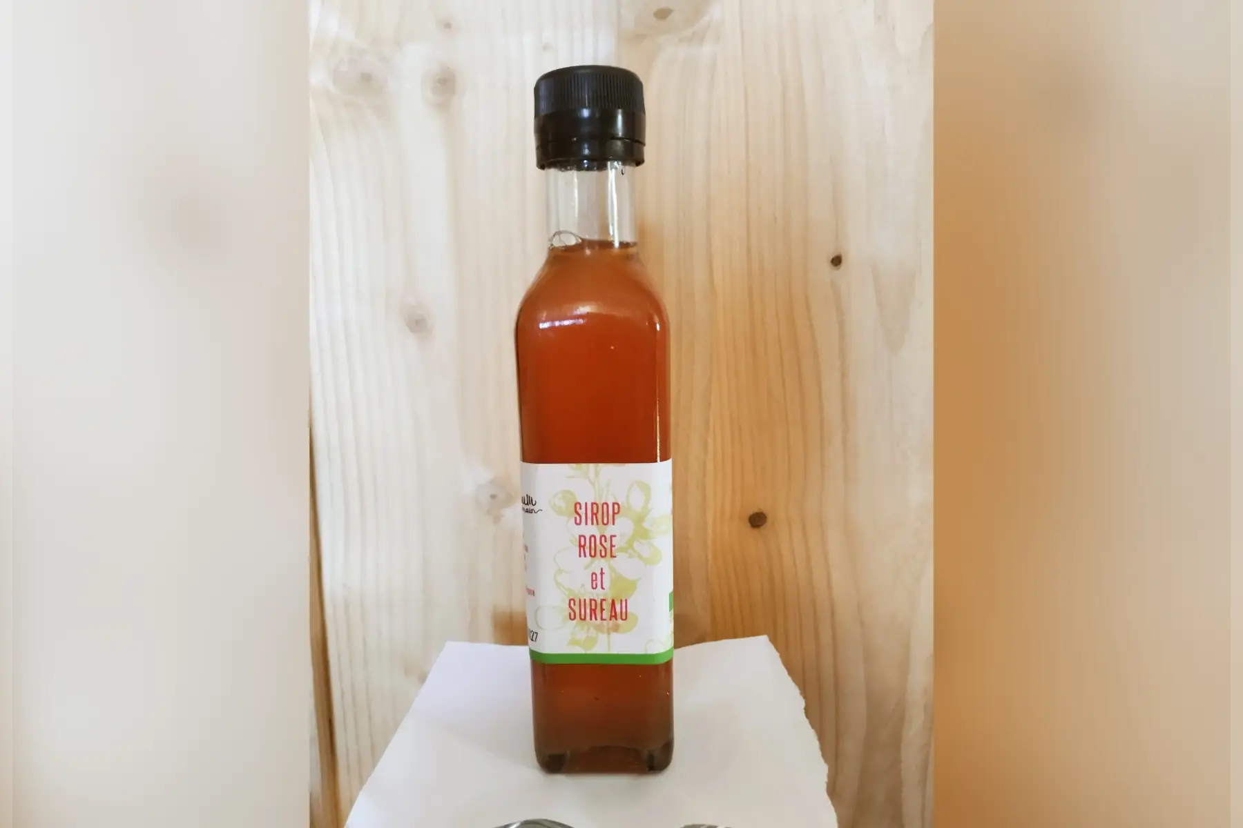 Sirop de rose et sureau