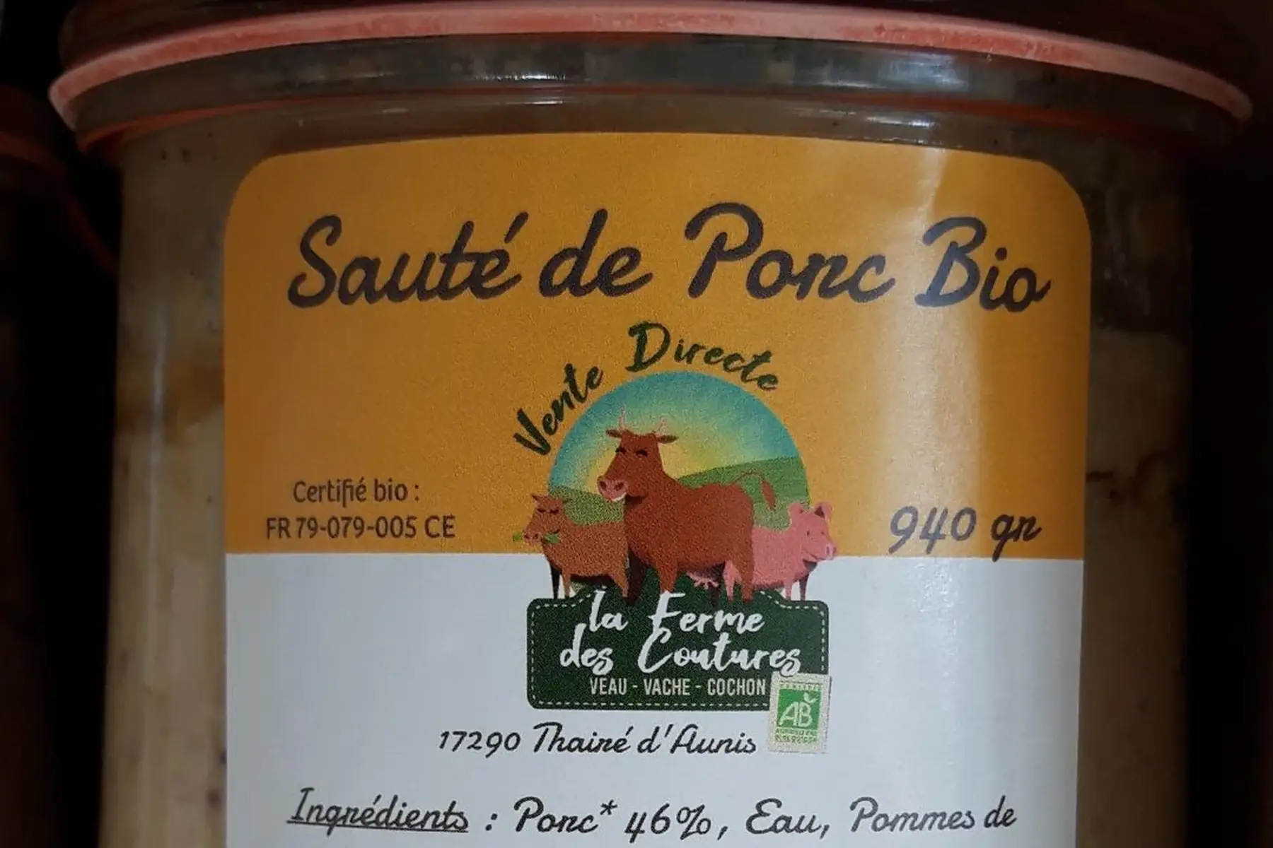 saute de porc cuisine a la graine de moutarde