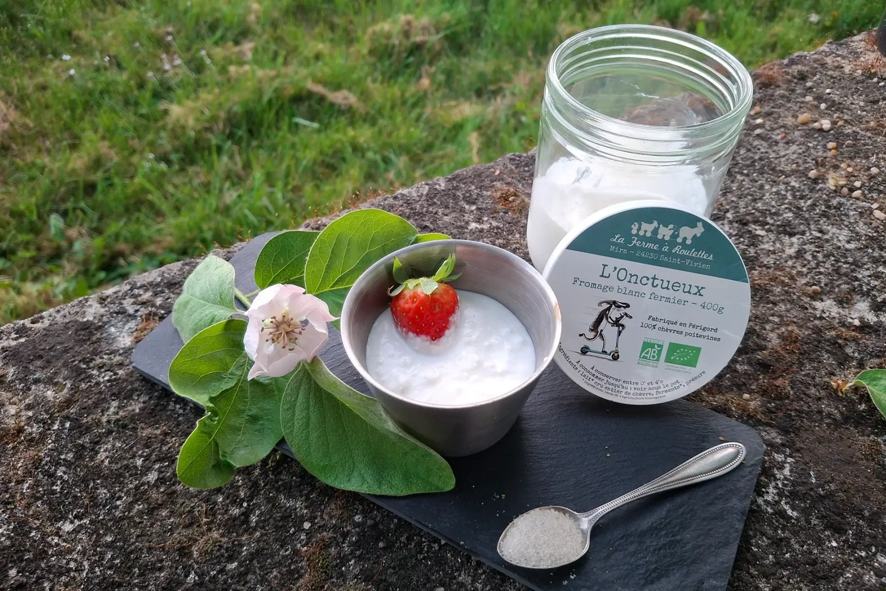 L'Onctueux, fromage blanc de chèvre