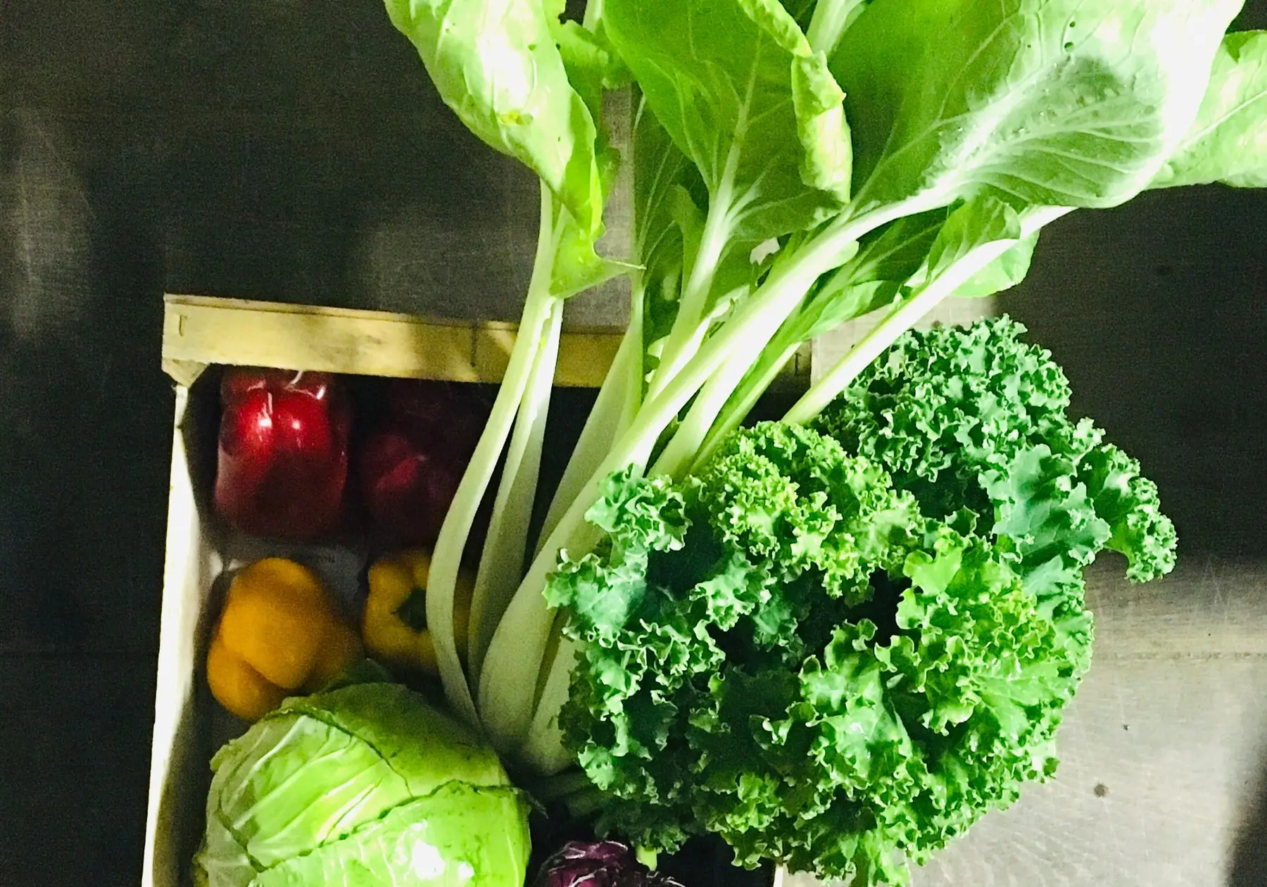 panier de légumes bio