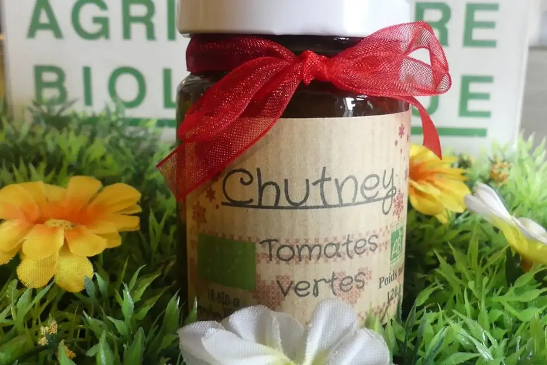chutney de tomates vertes