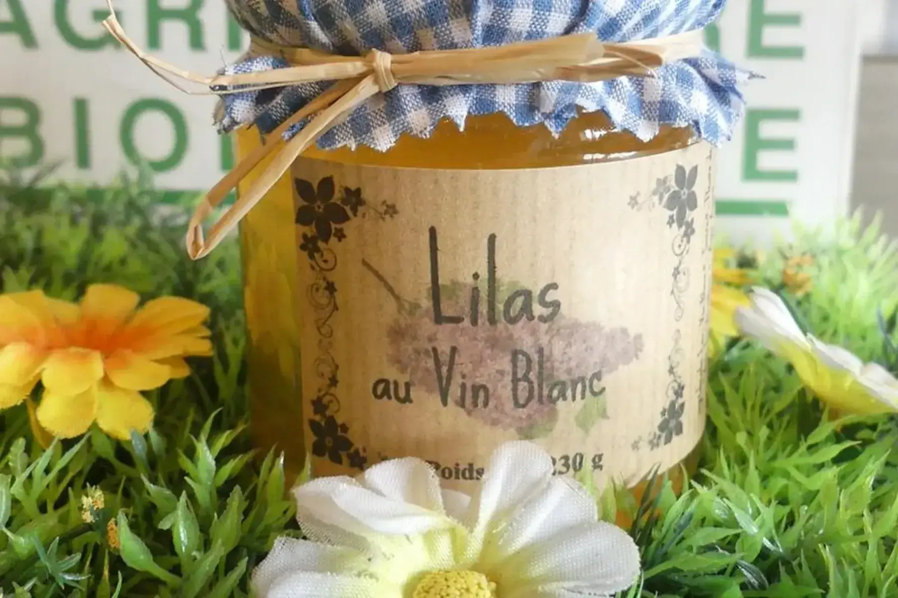 gelée de lilas au vin blanc