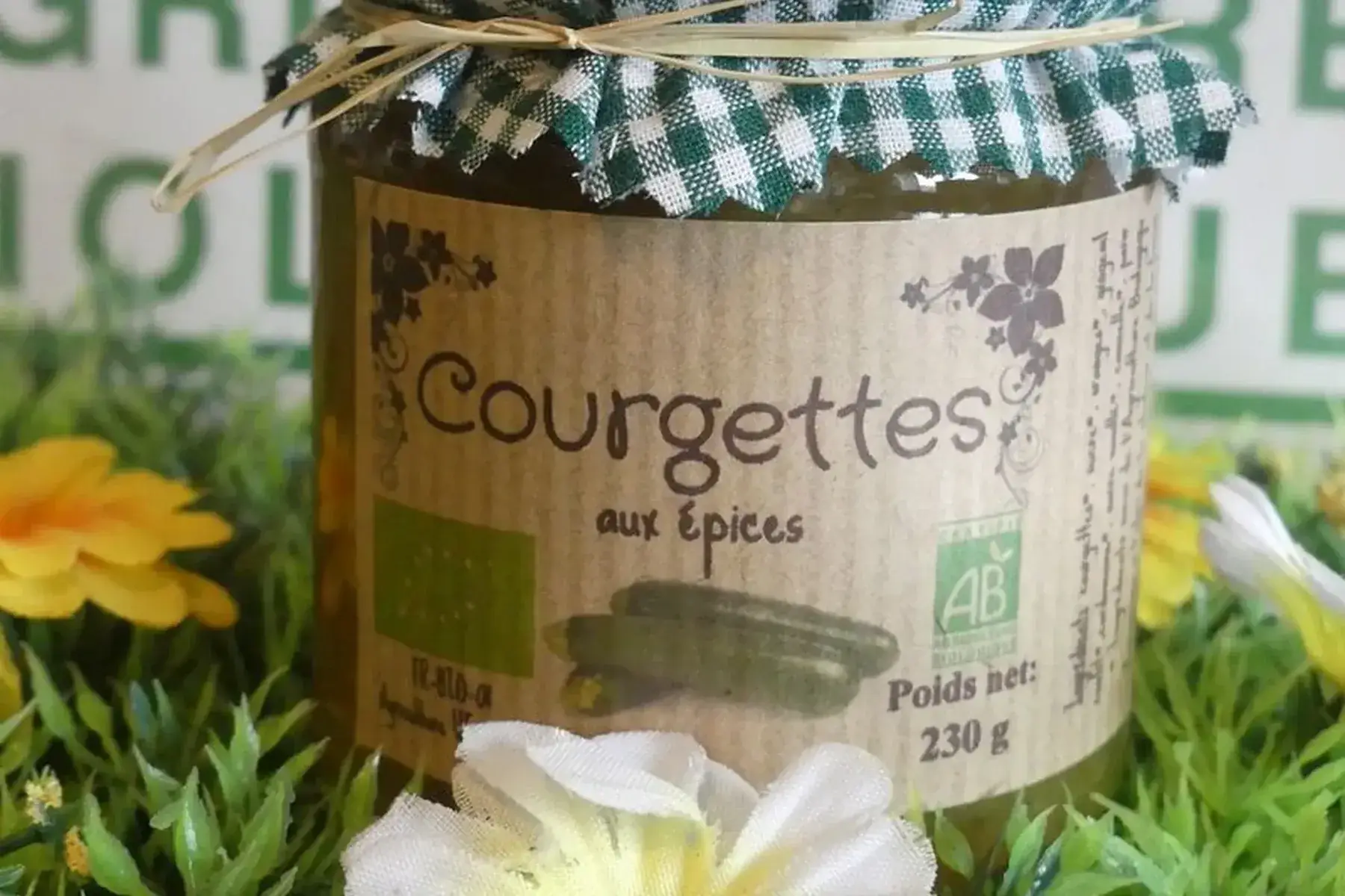 confiture de courgettes aux épices