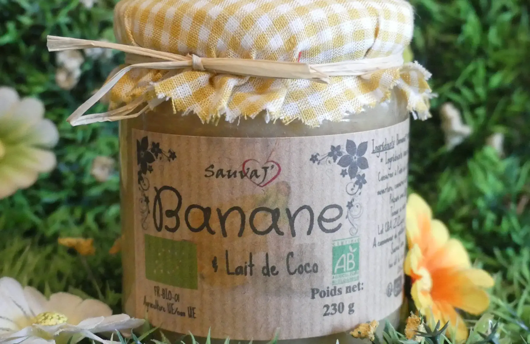 banane et lait de coco