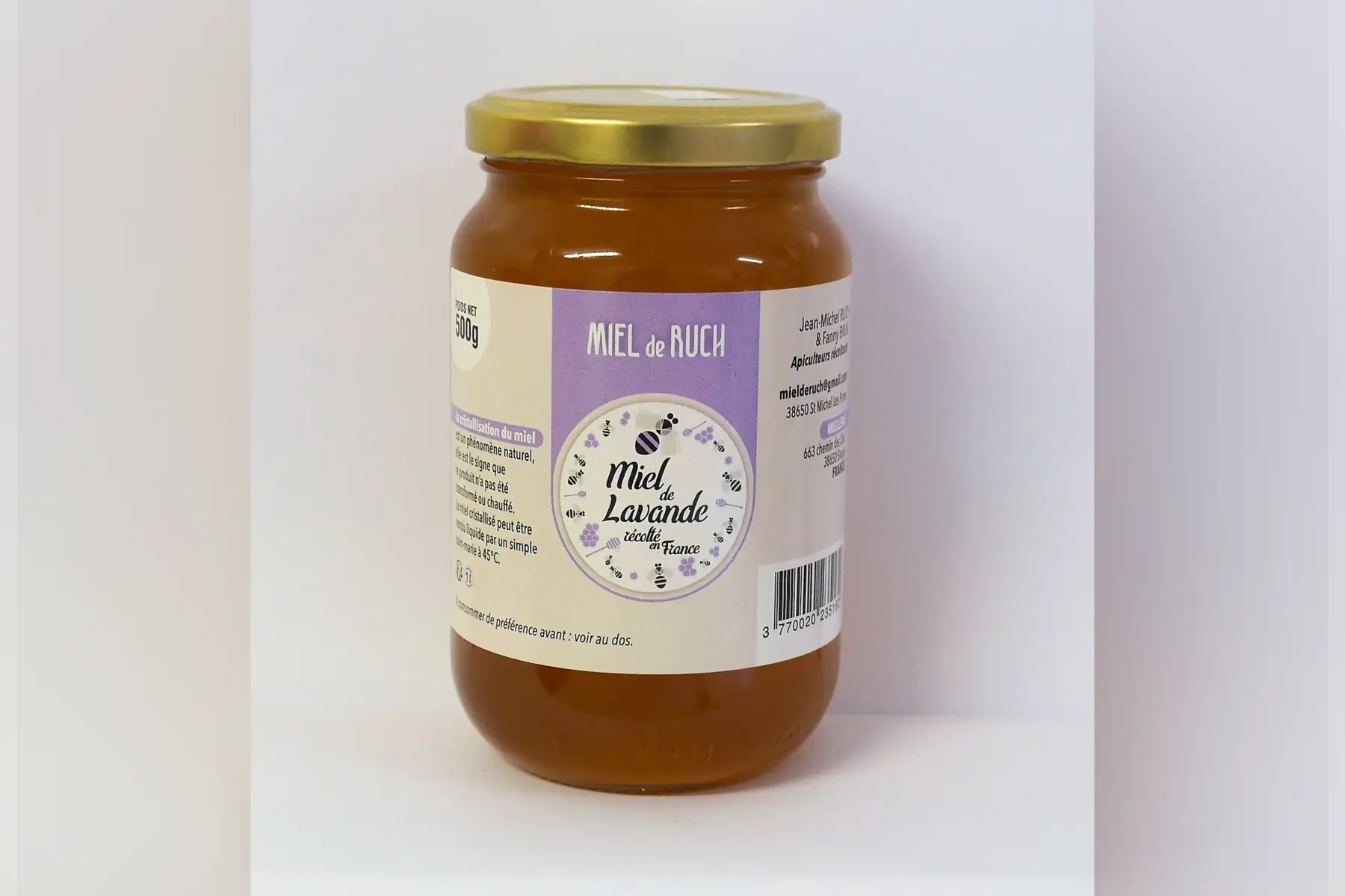 miel de lavande 500g