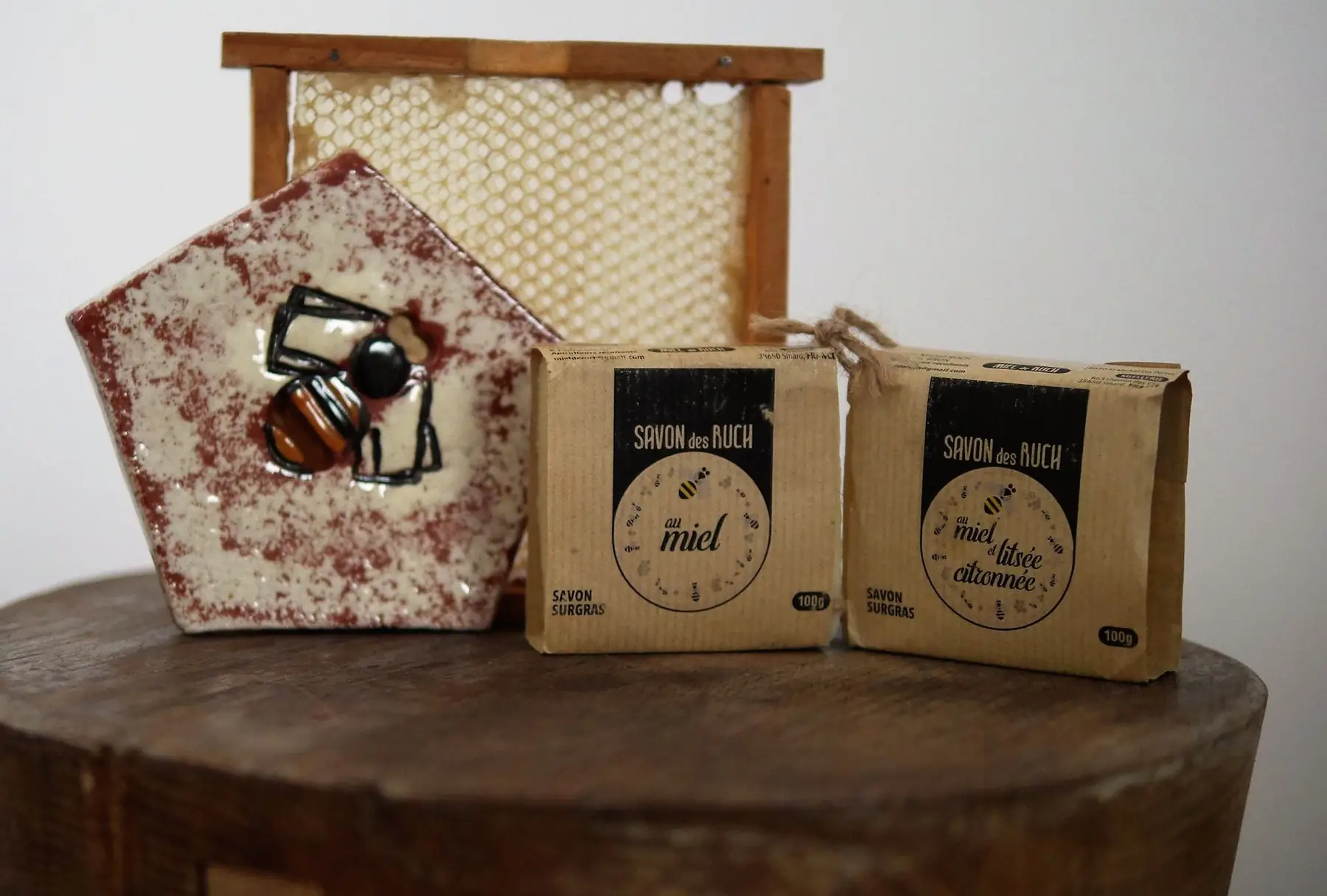 savon des ruch - miel - 100g