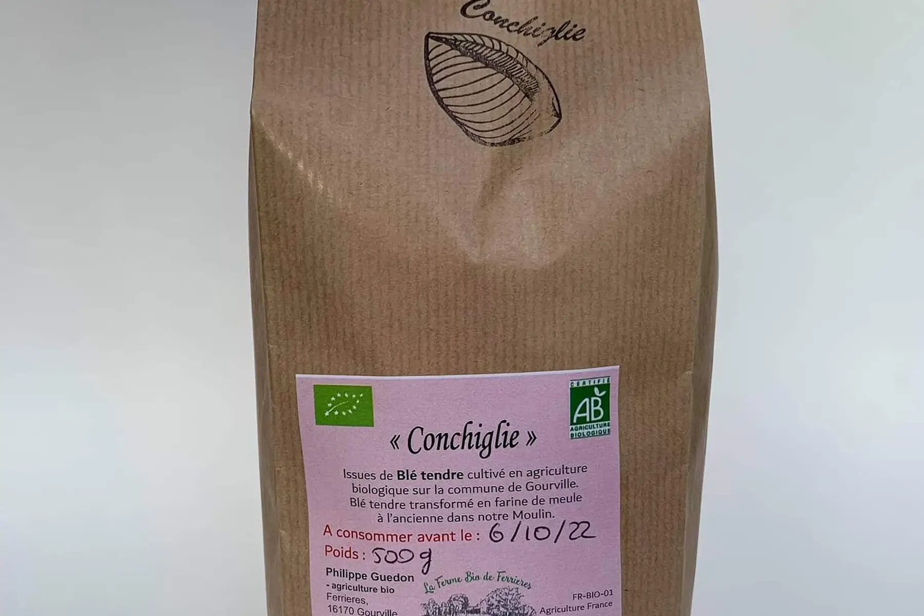 conchiglie ble tendre