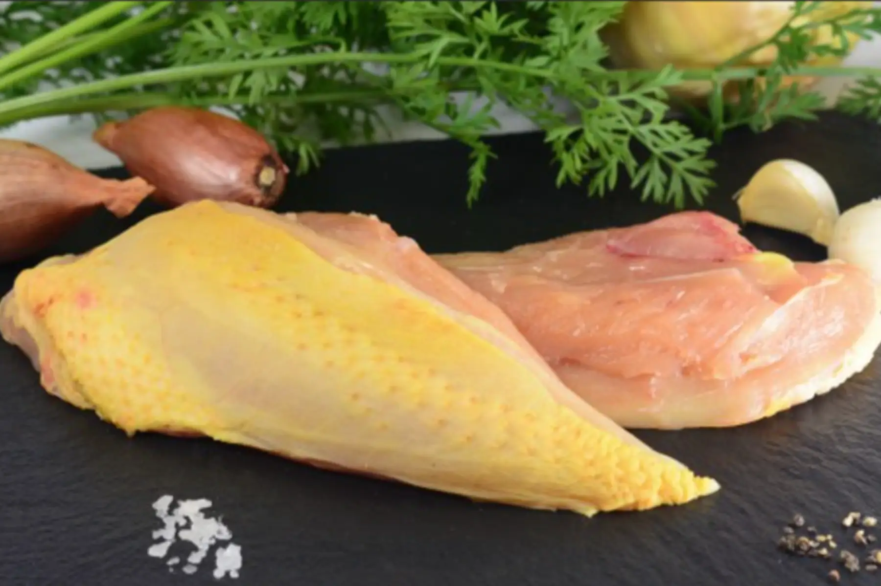 Filets de poulet fermier (lot de 2)