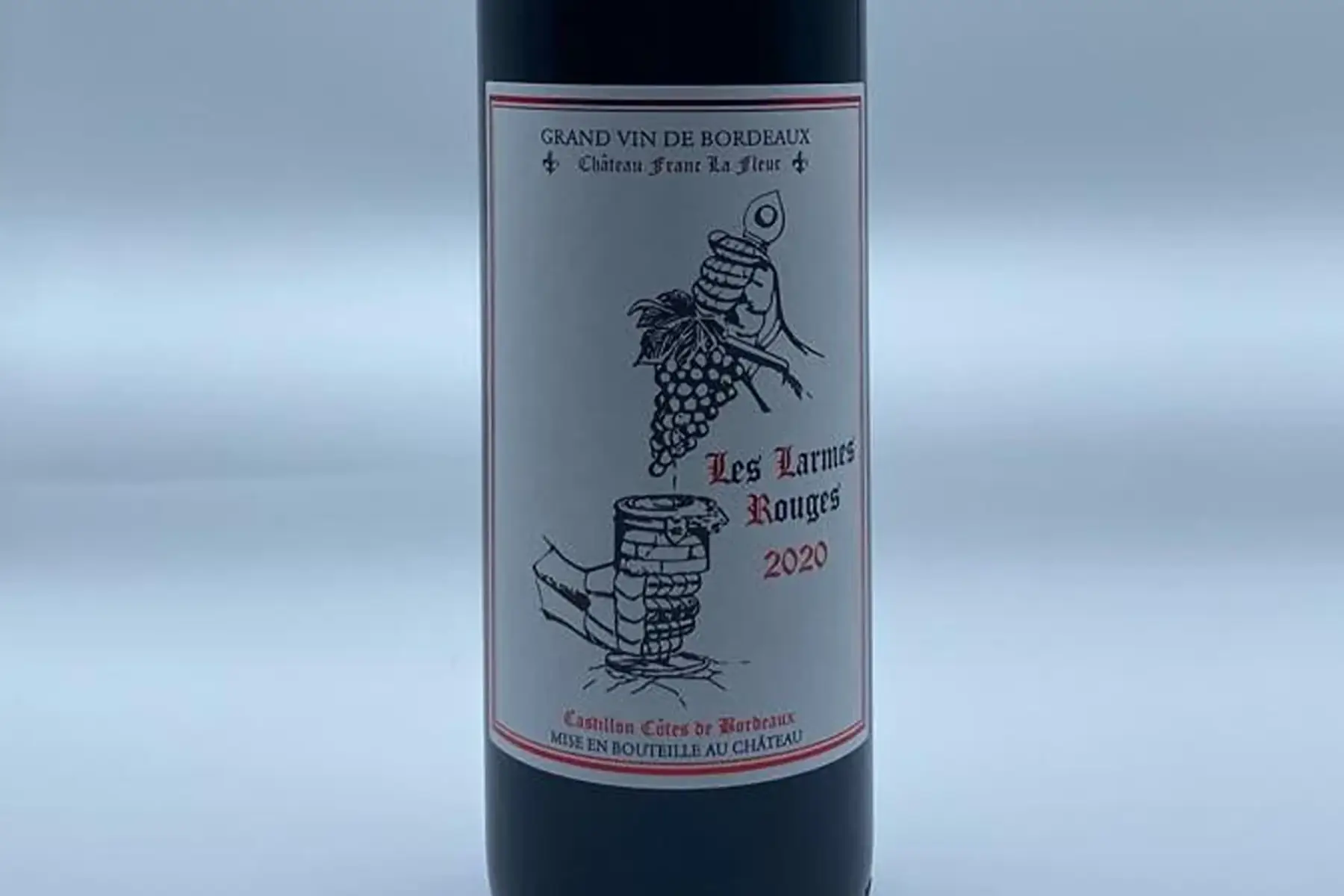 château franc la fleur aoc castillon cote de bordeaux cuvée llr 202o