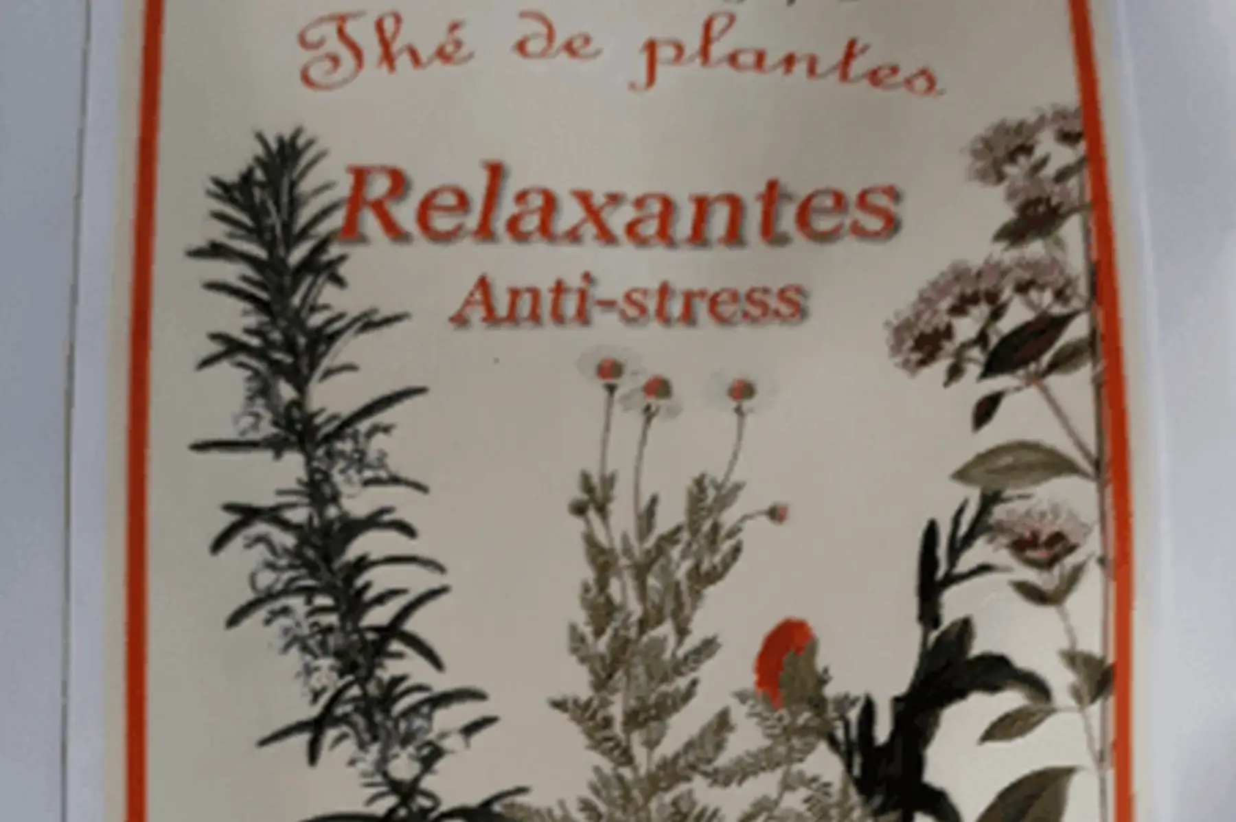 infusion relaxante, anti-stress