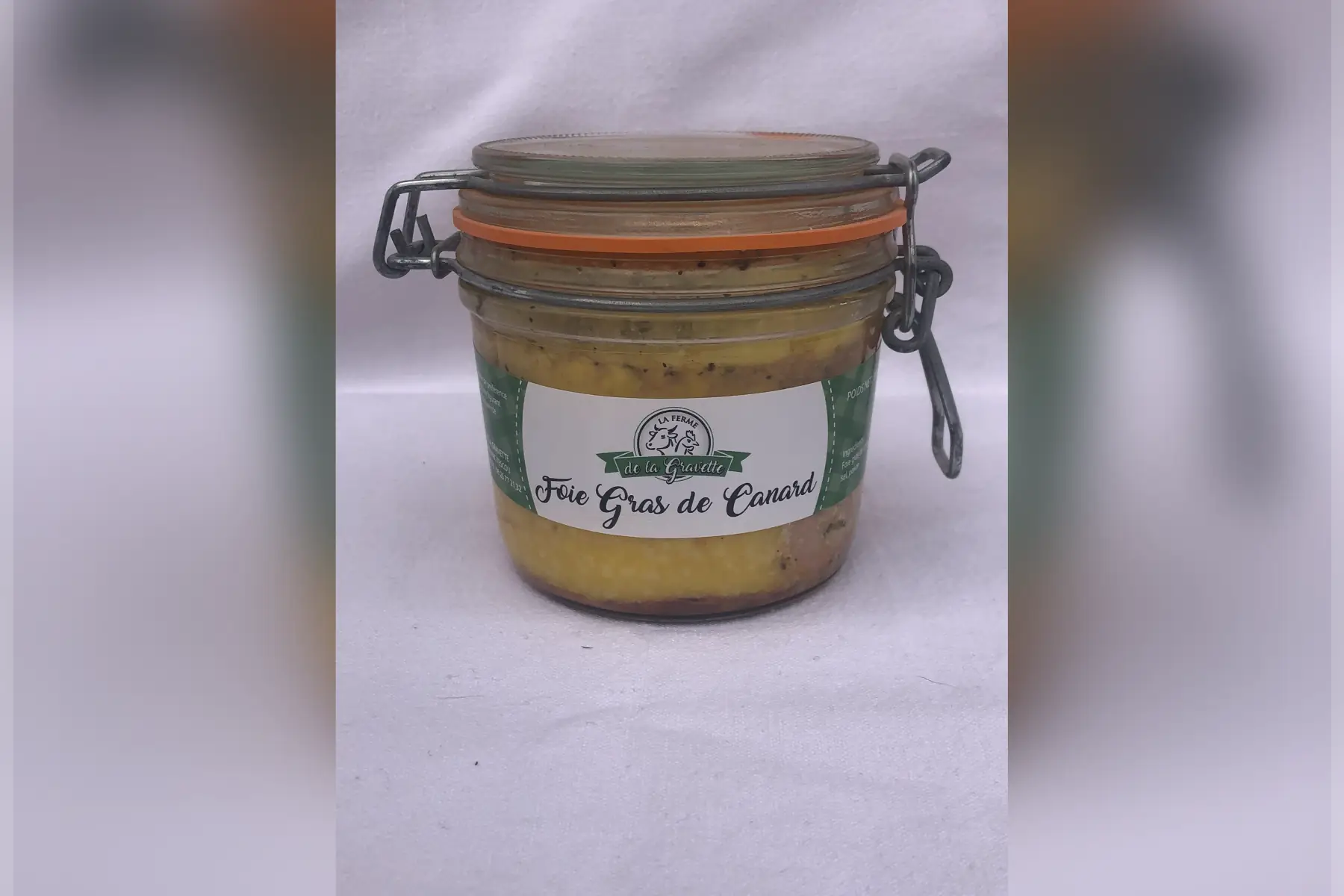 verrine foie gras de canard 350g
