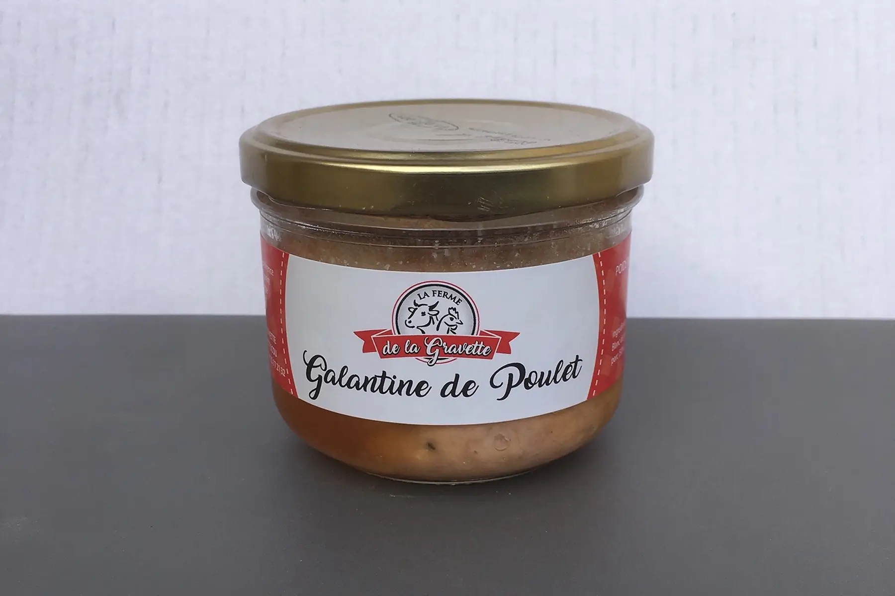 galantine de poulet verrine de 200g