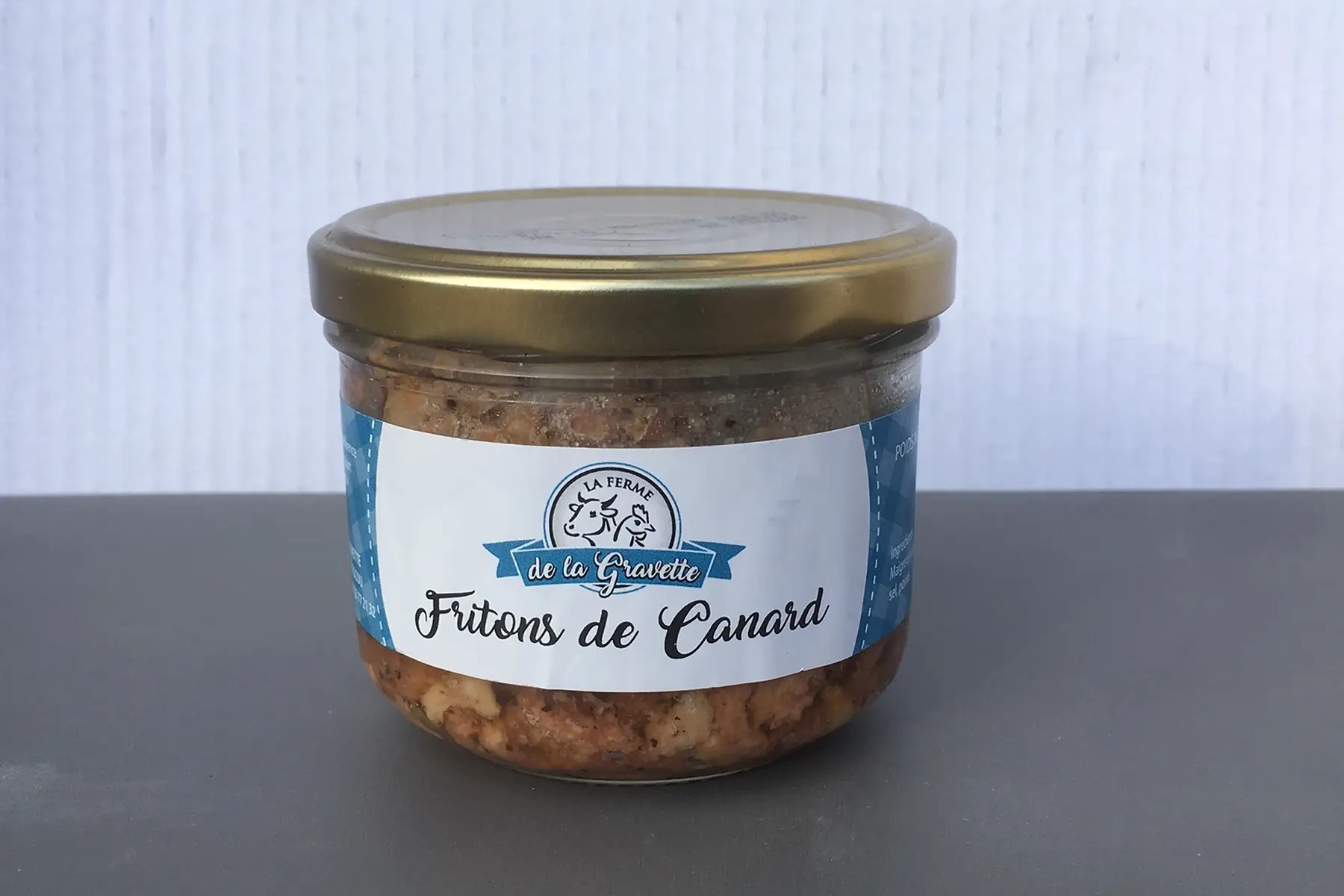 friton de canard verrine de 200g