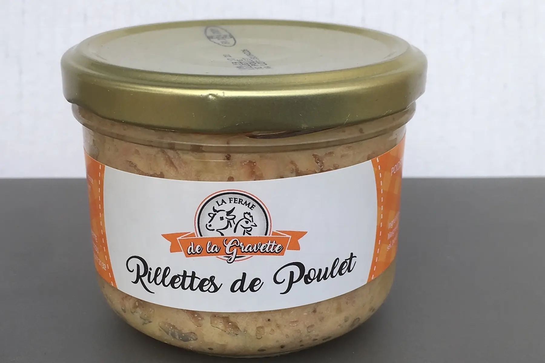 rillettes de poulet verrine de 200g