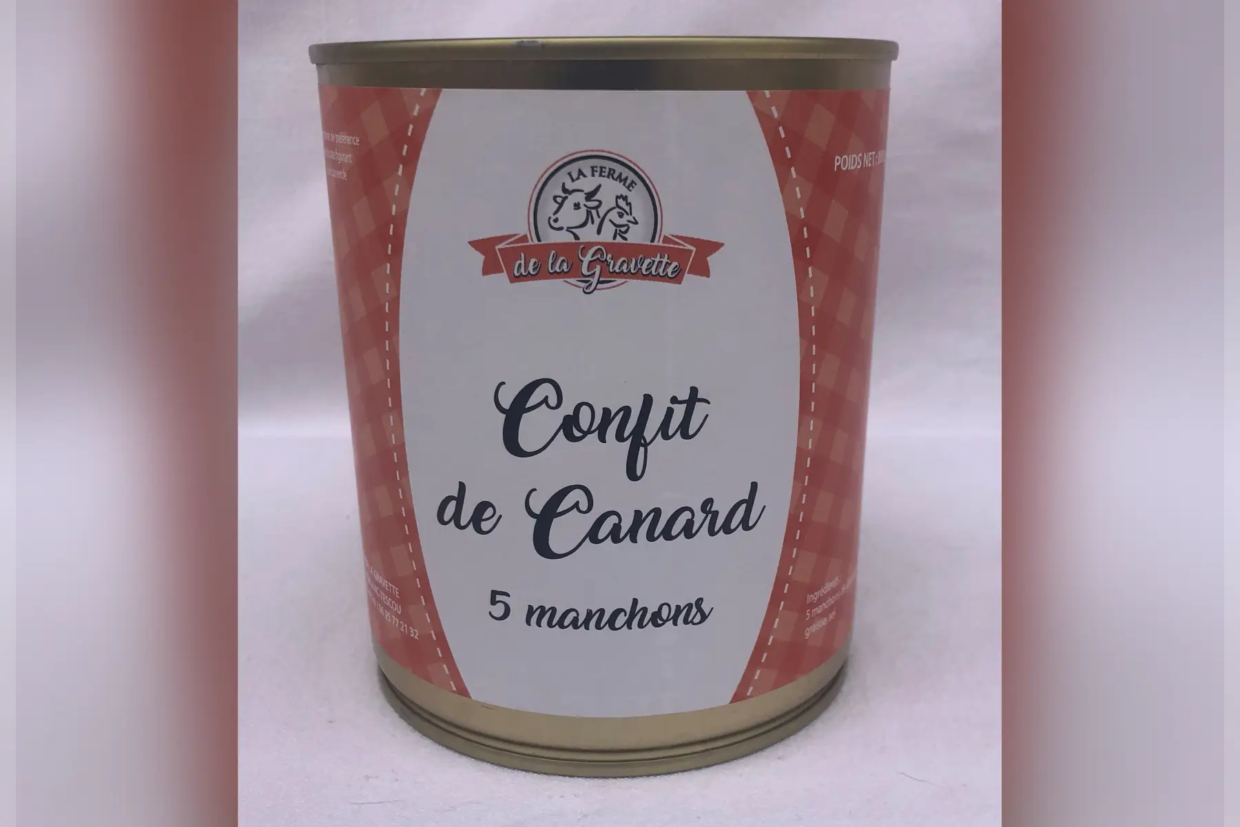 5 manchons confits