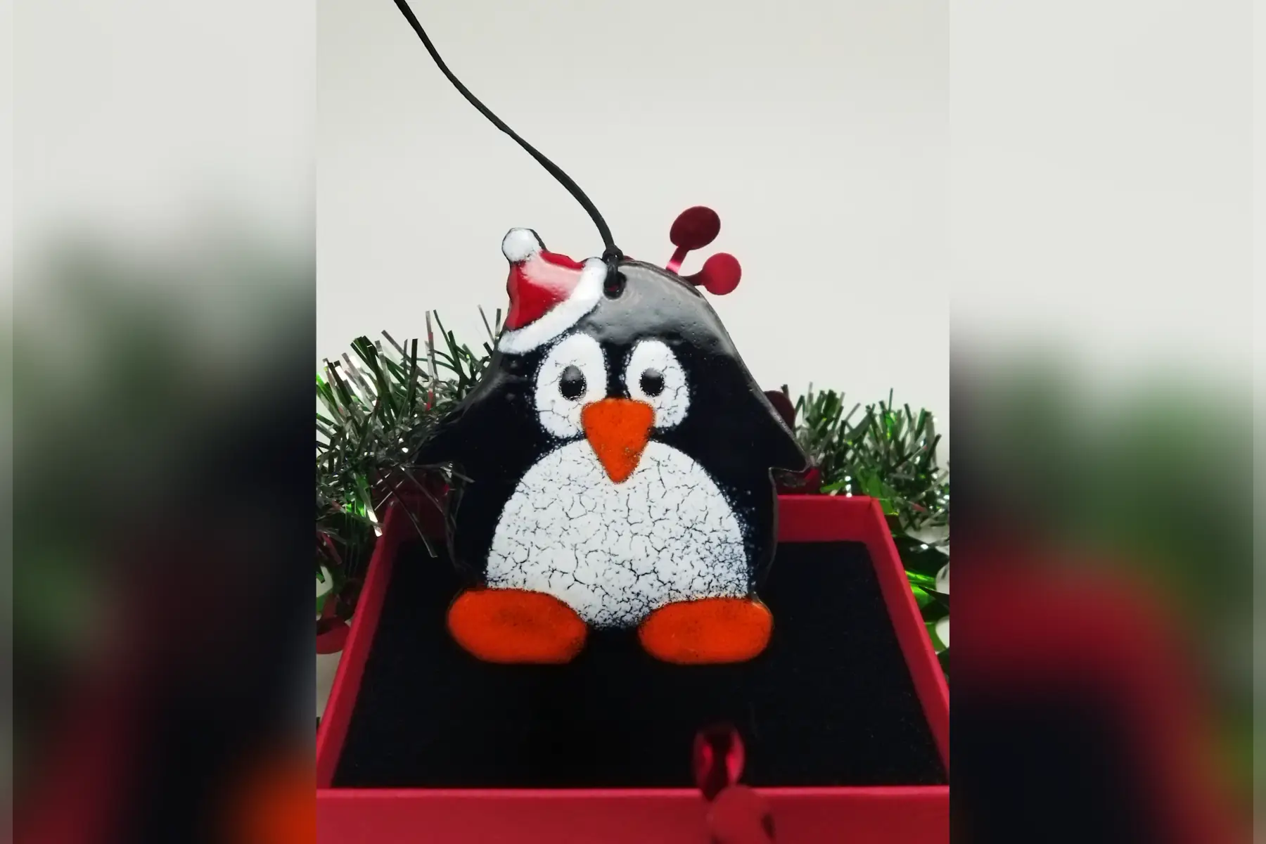 décoration de noël pingouin