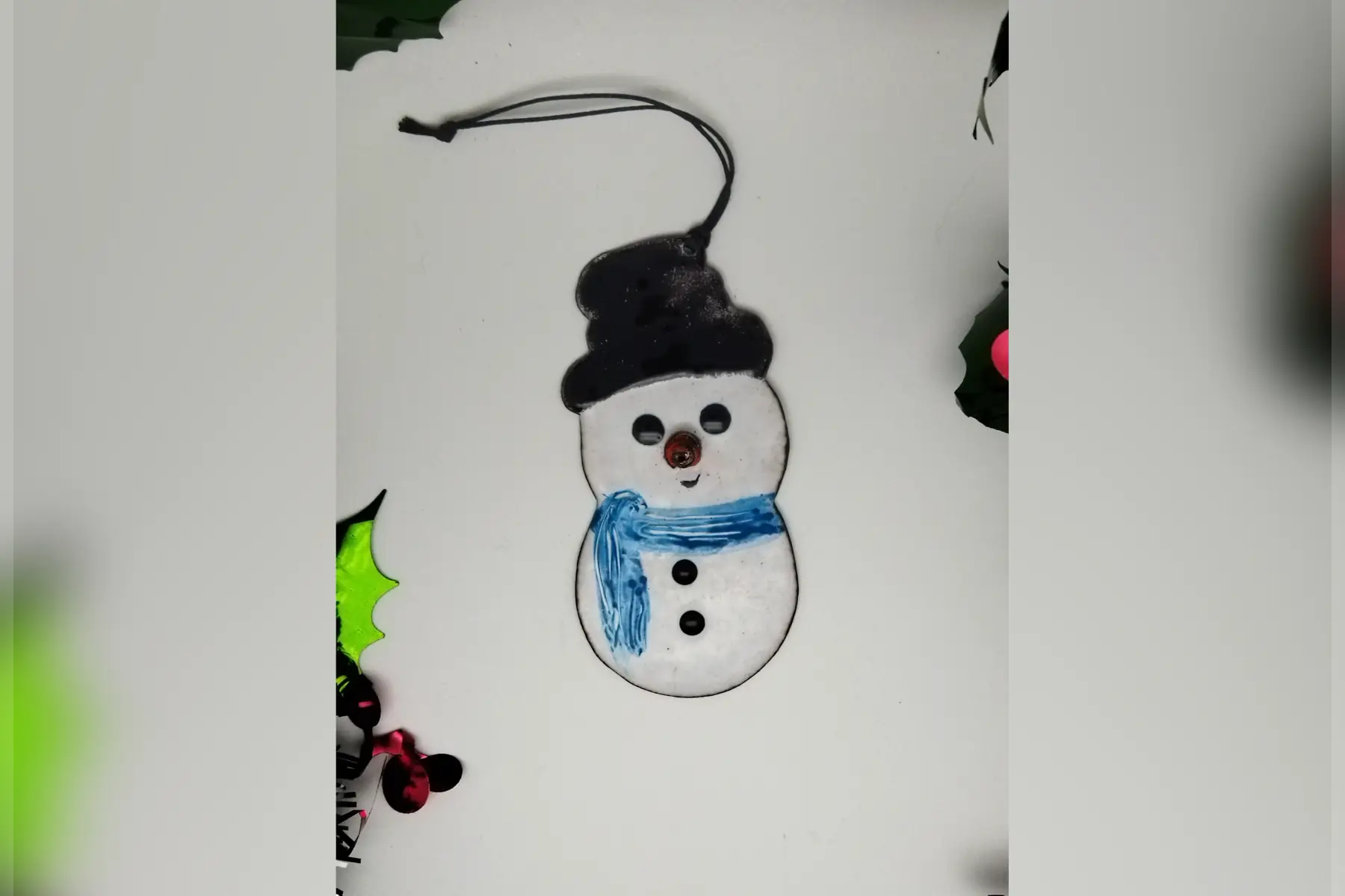 décoration de noël - le bonhomme de neige