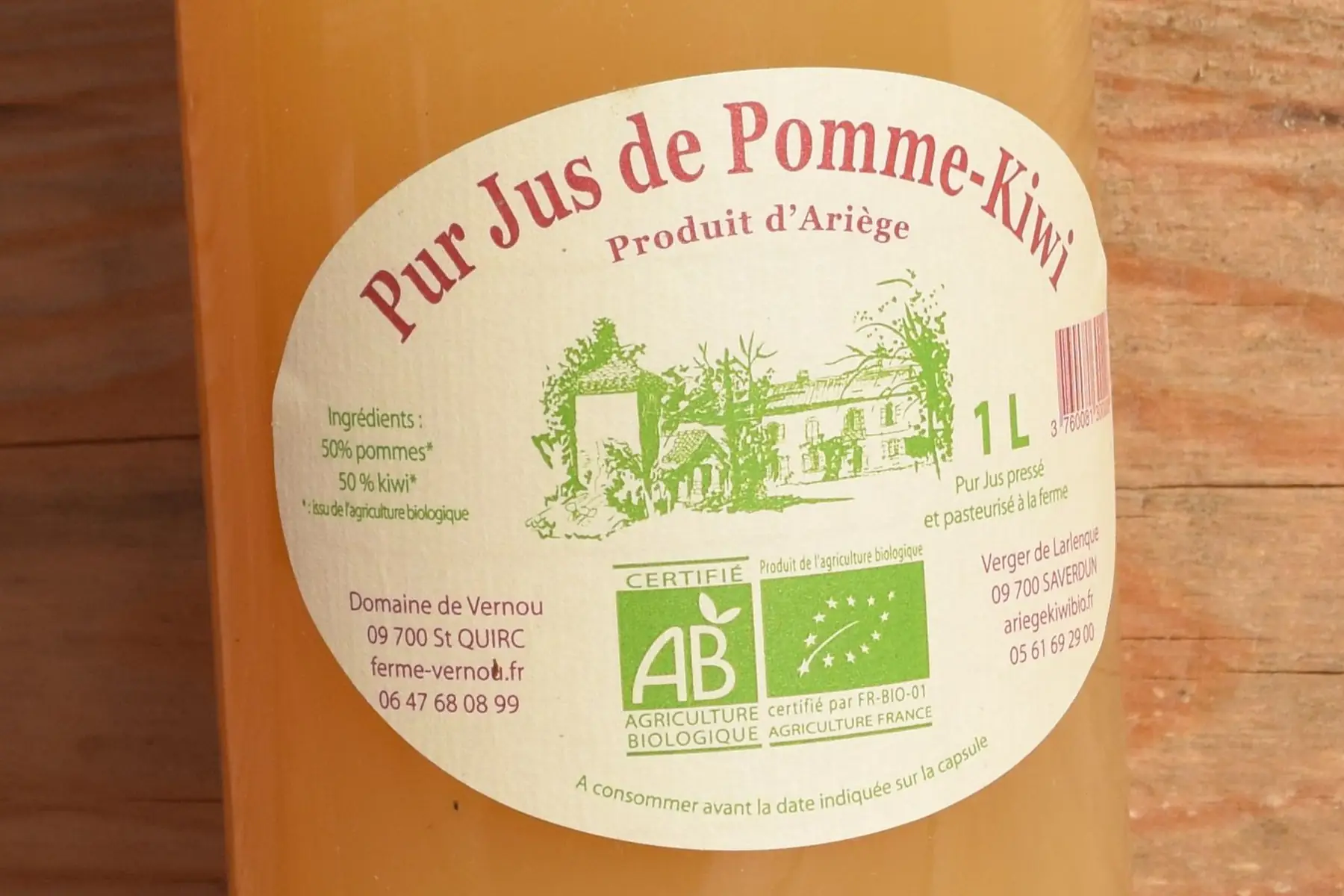 jus de pomme-kiwi 1l