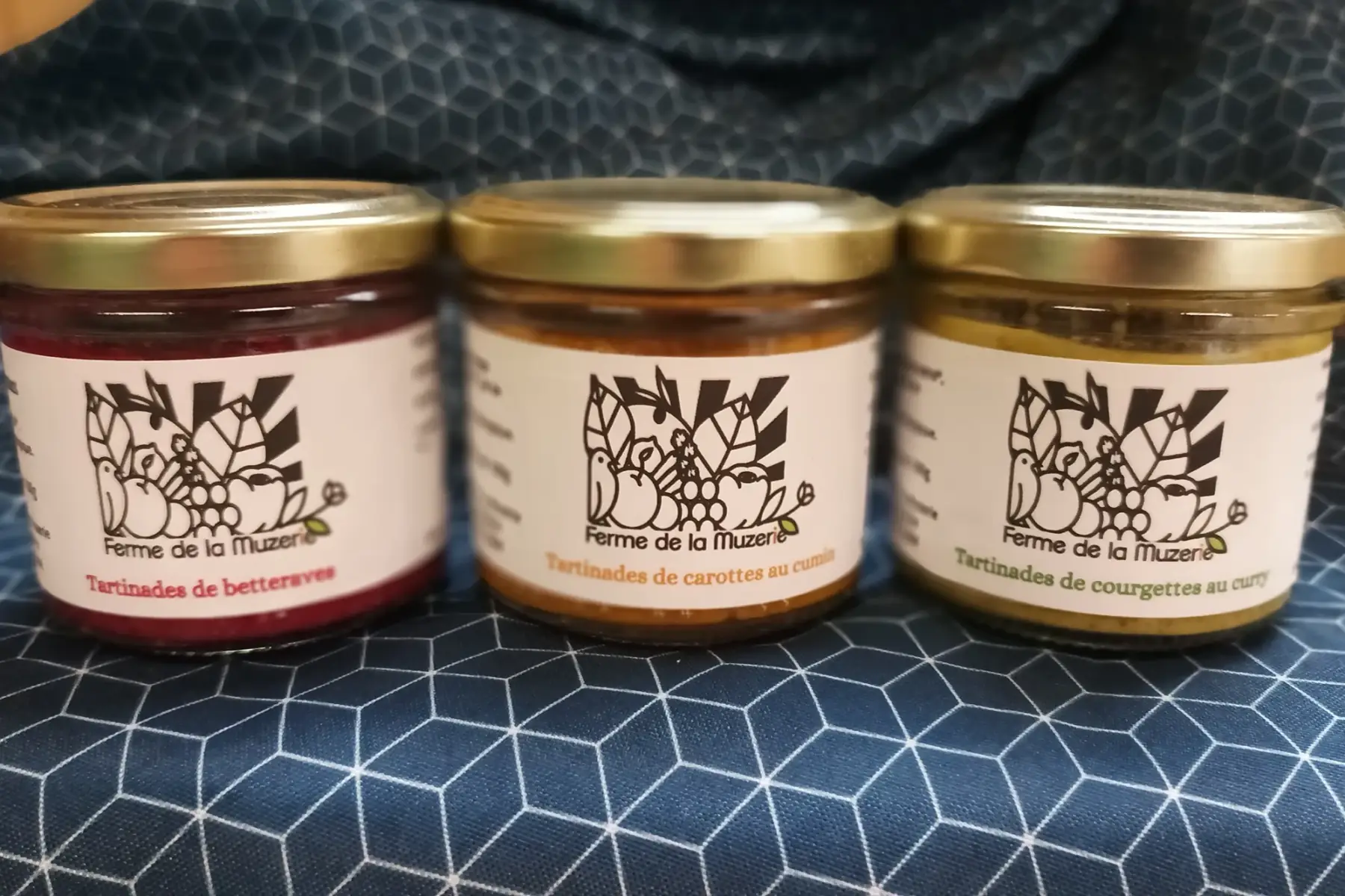 Lot 3 tartinades "été"