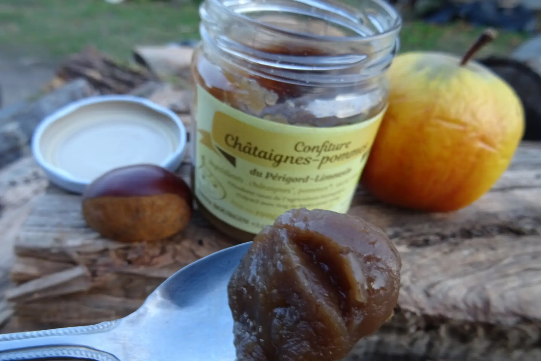 confiture chataignes pommes