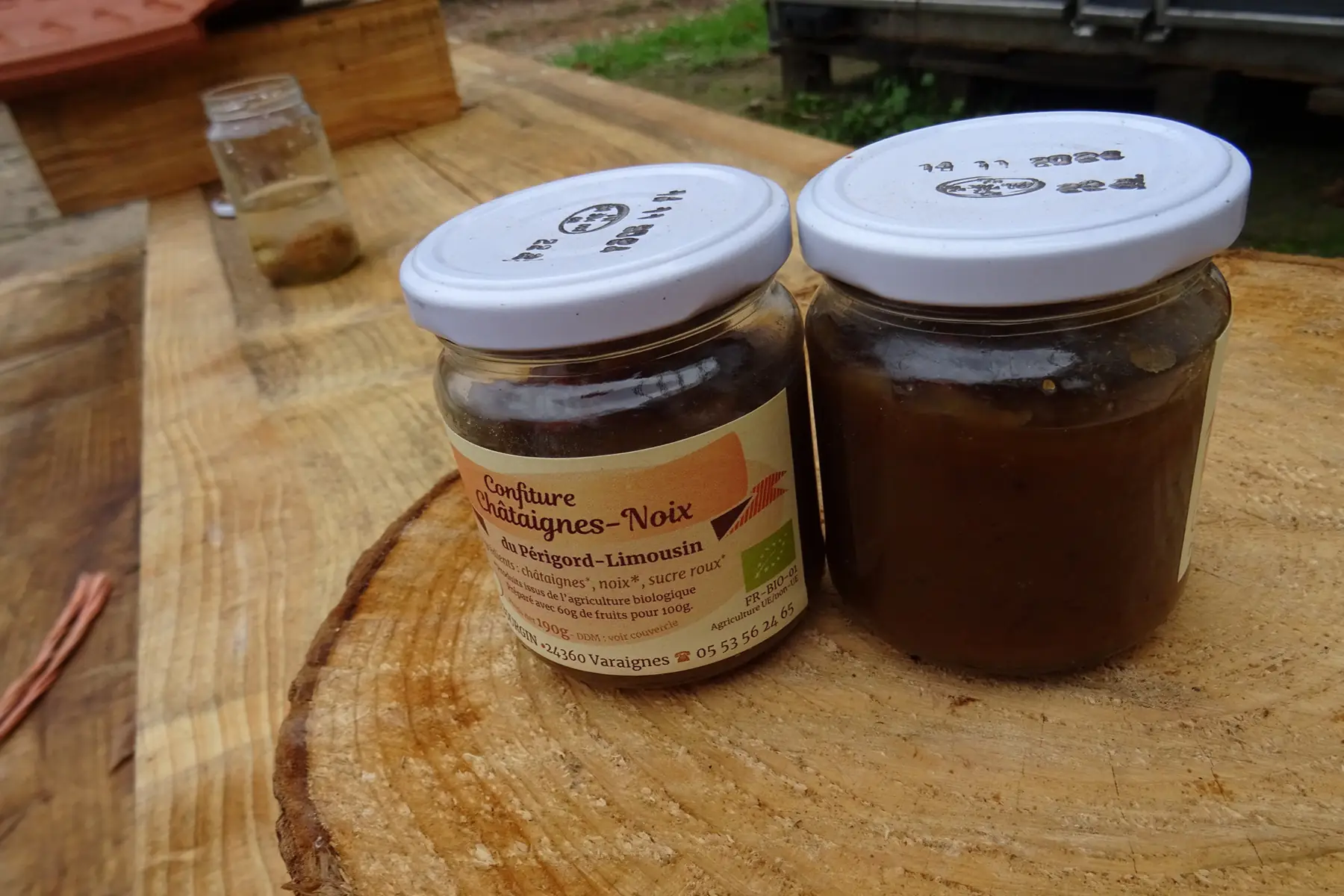 confitures chataignes noix