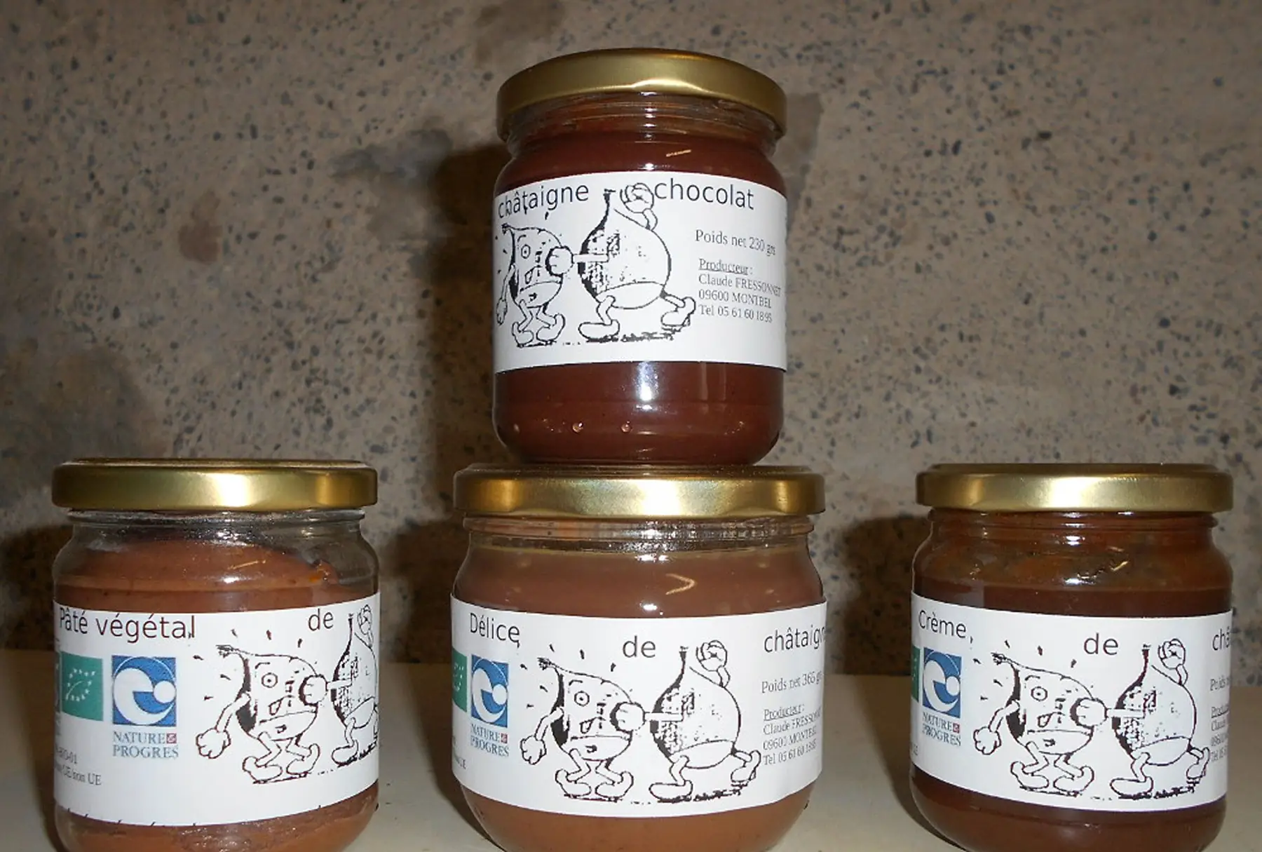 pâté végétal de châtaigne