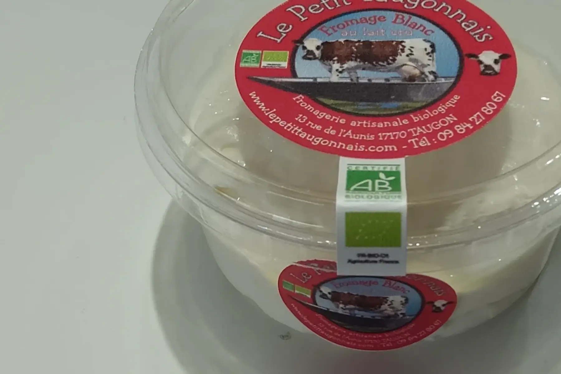 crème fraiche crue et maturée pot de 220g