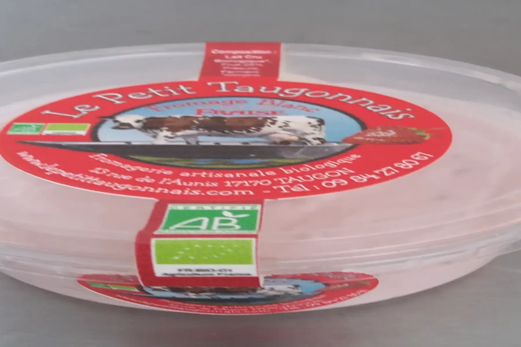fromage blanc fraise pot de 300g