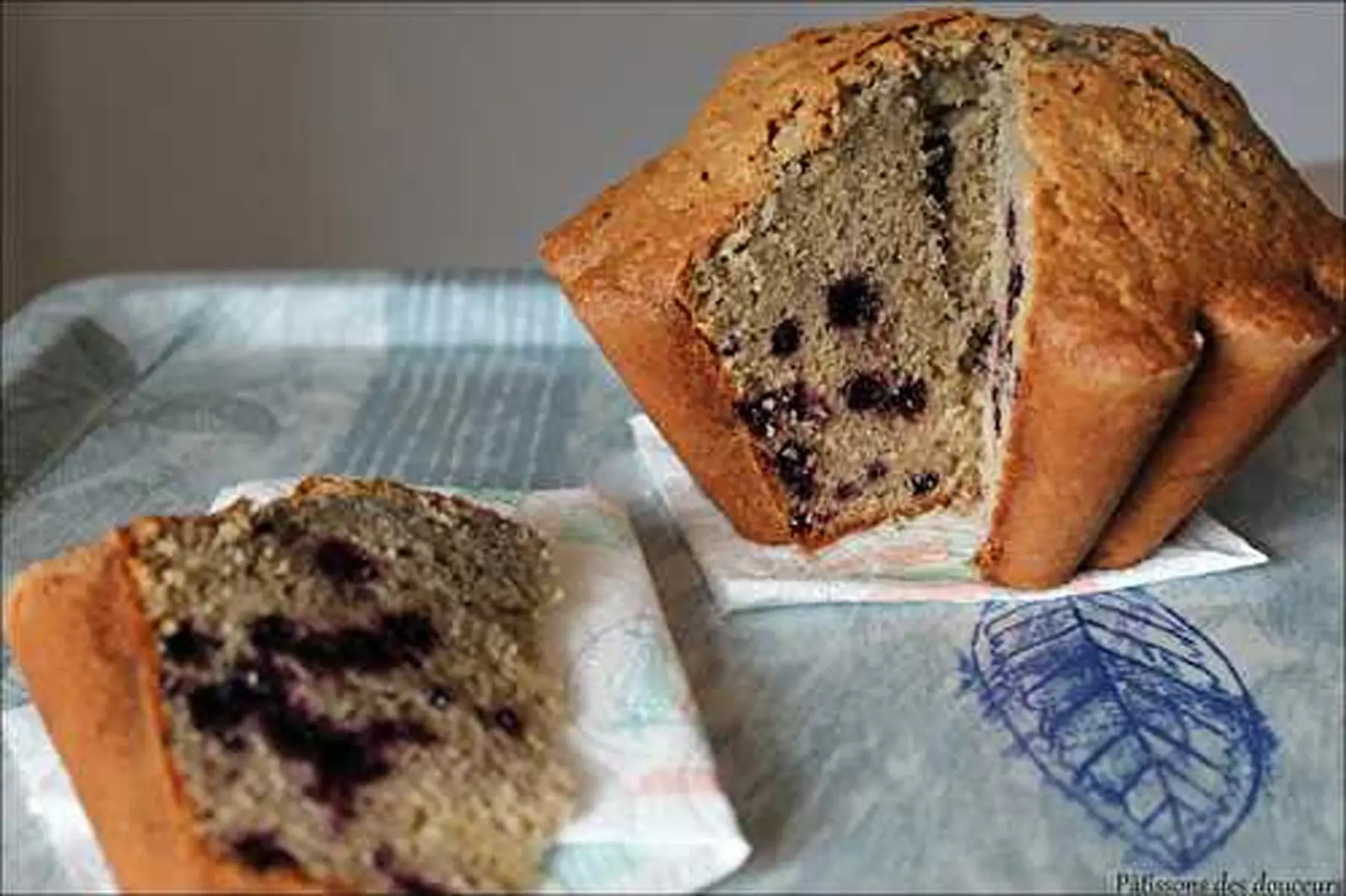 tourte aux myrtilles