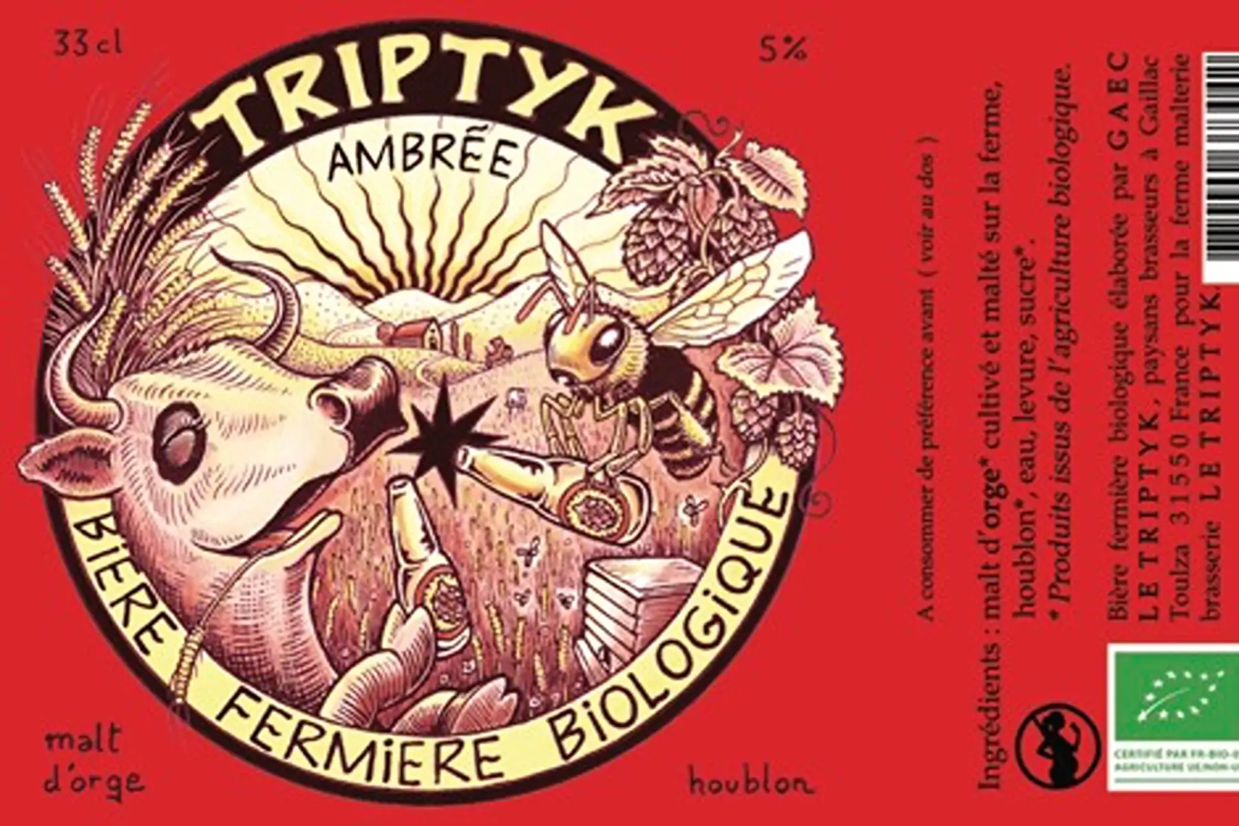 Ferme Malterie Brasserie LE TRIPTYK (LA BOURDETTE)
