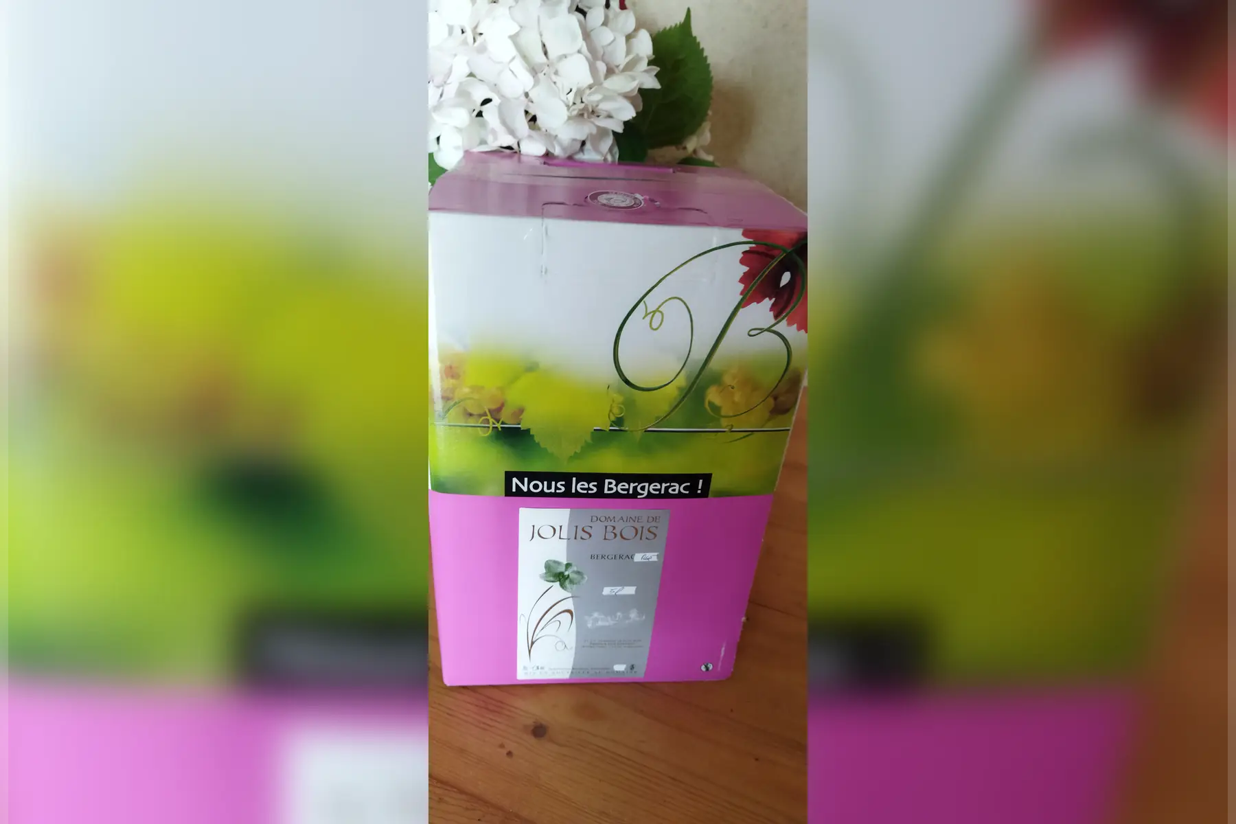 fontaine à vin de rosé